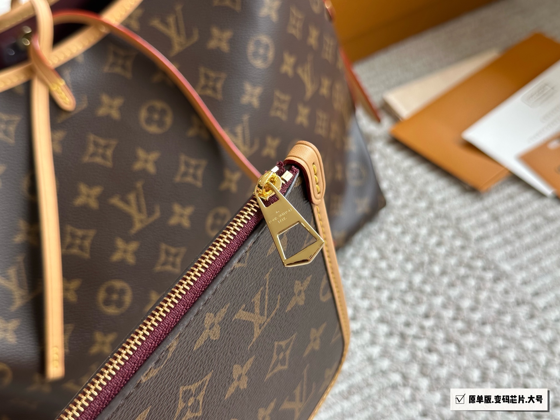 LV Carryall new commuter bag original top-grade