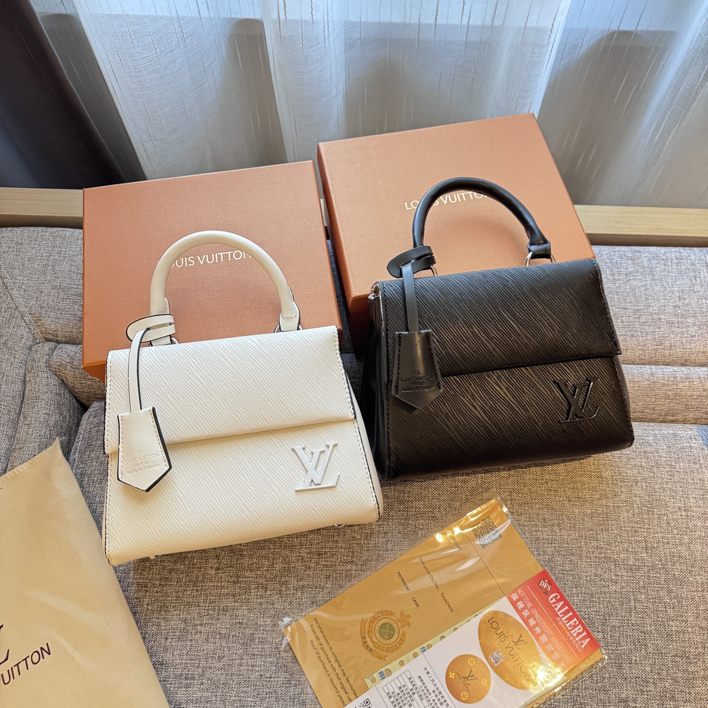 Louis Vuitton water ripple bag hand crossbody bag