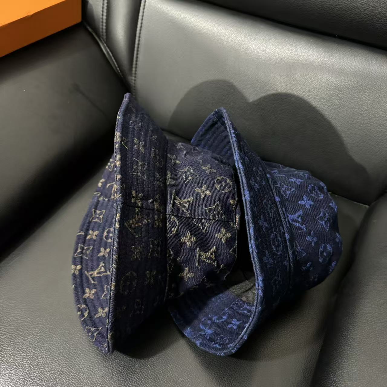 LV denim fisherman hat baseball cap