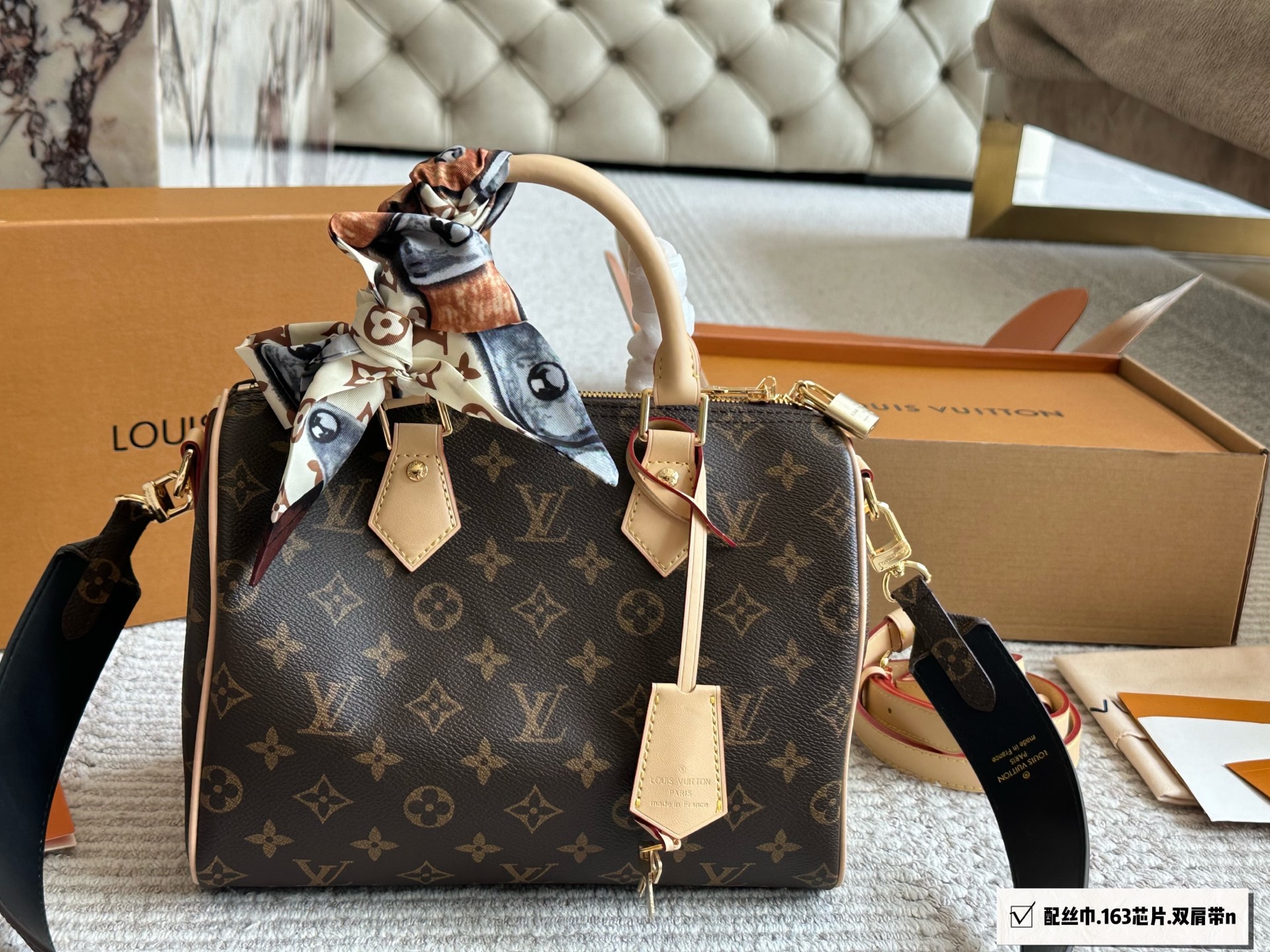 LV speedy25 pillow bag high quality