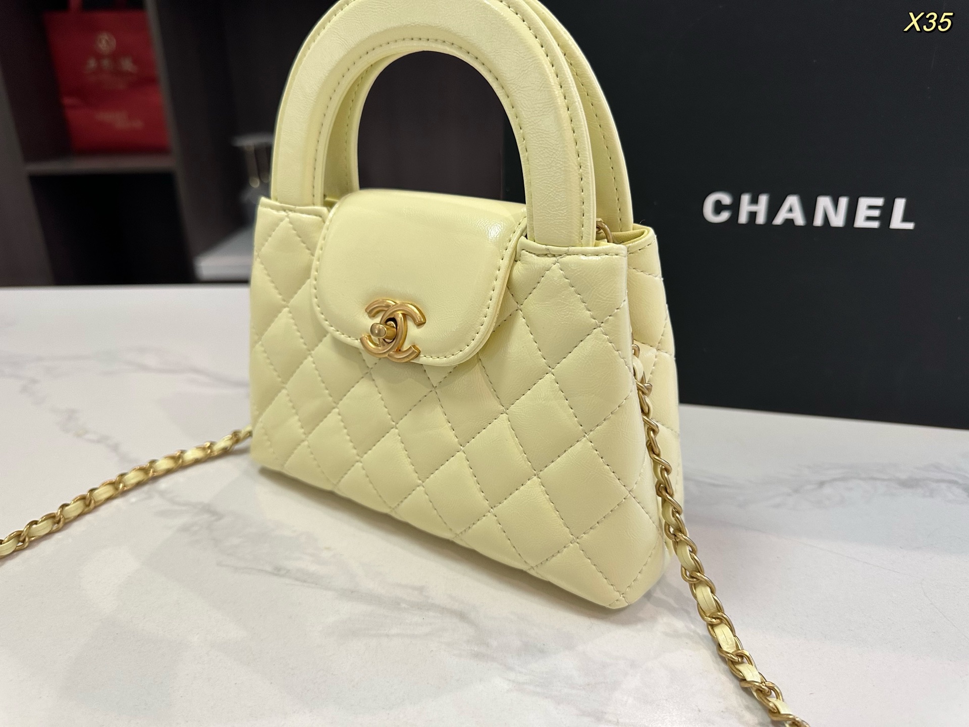 Chanel 23k new kelly bag