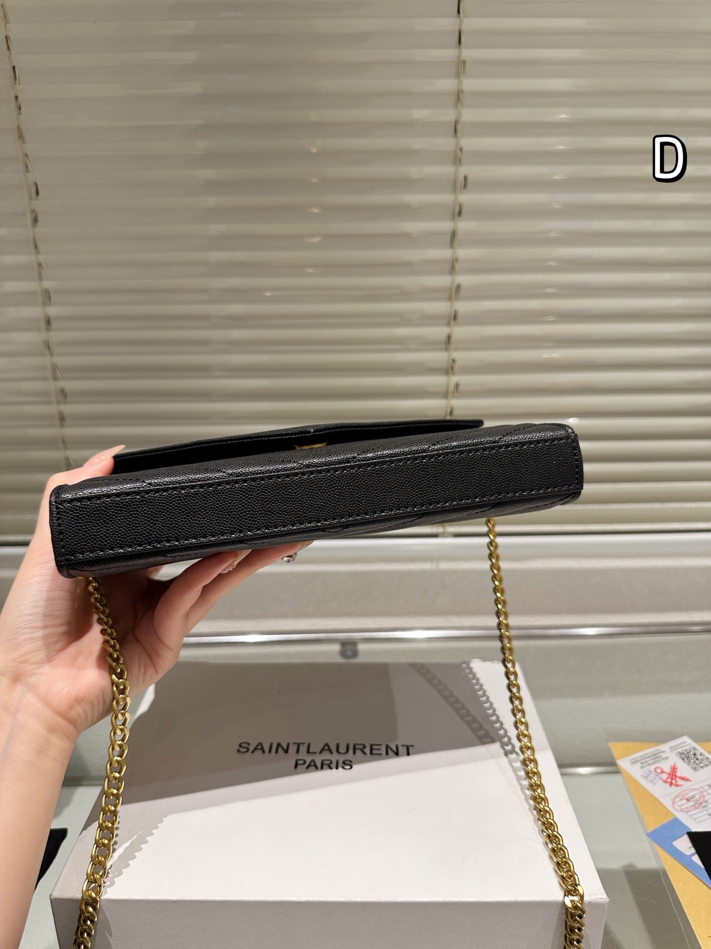 YSL WOC chain crossbody shoulder bag