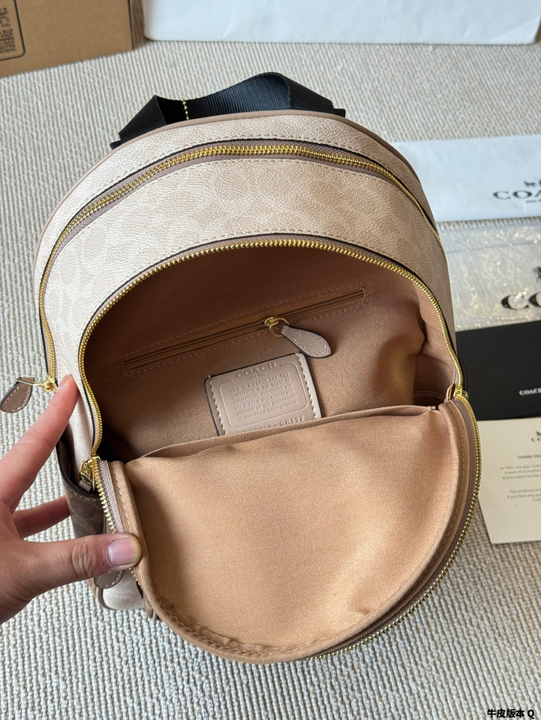 Coach classic medium Court backpack