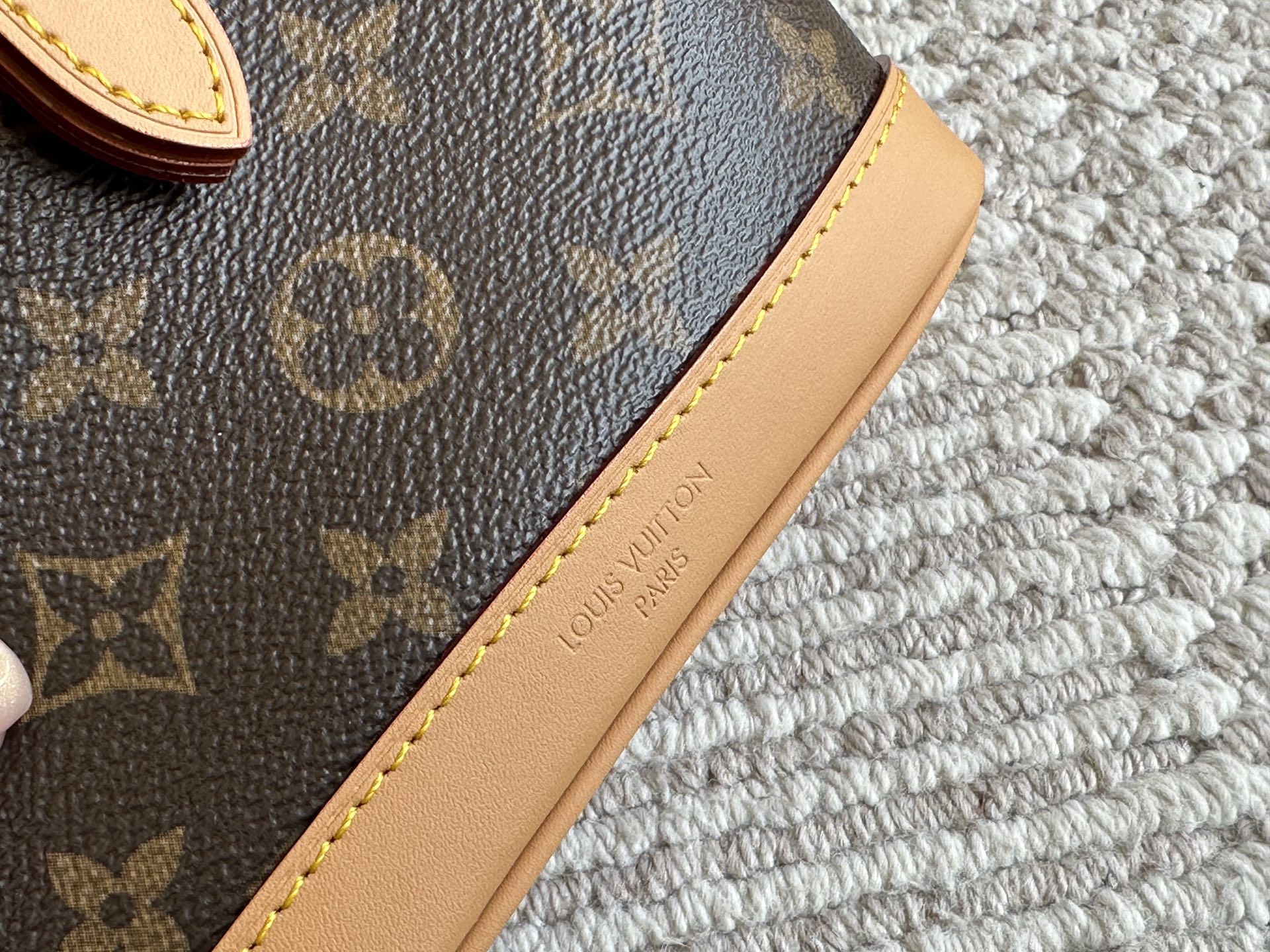 LV monogram shoulder crossbody backpack