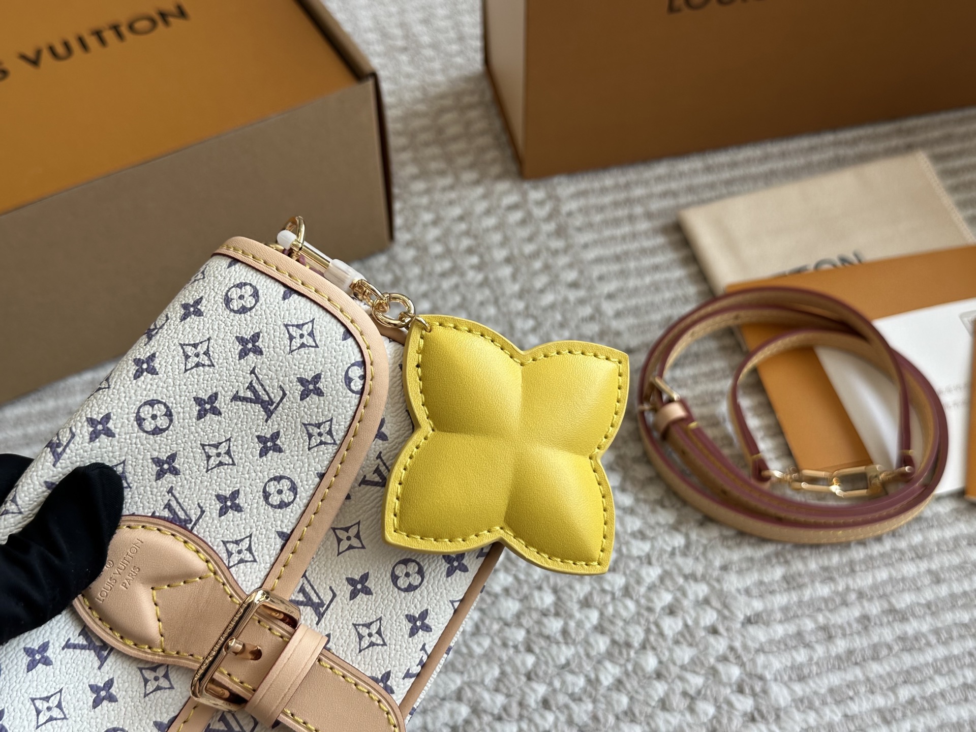 LV Show Small Baguette Bag