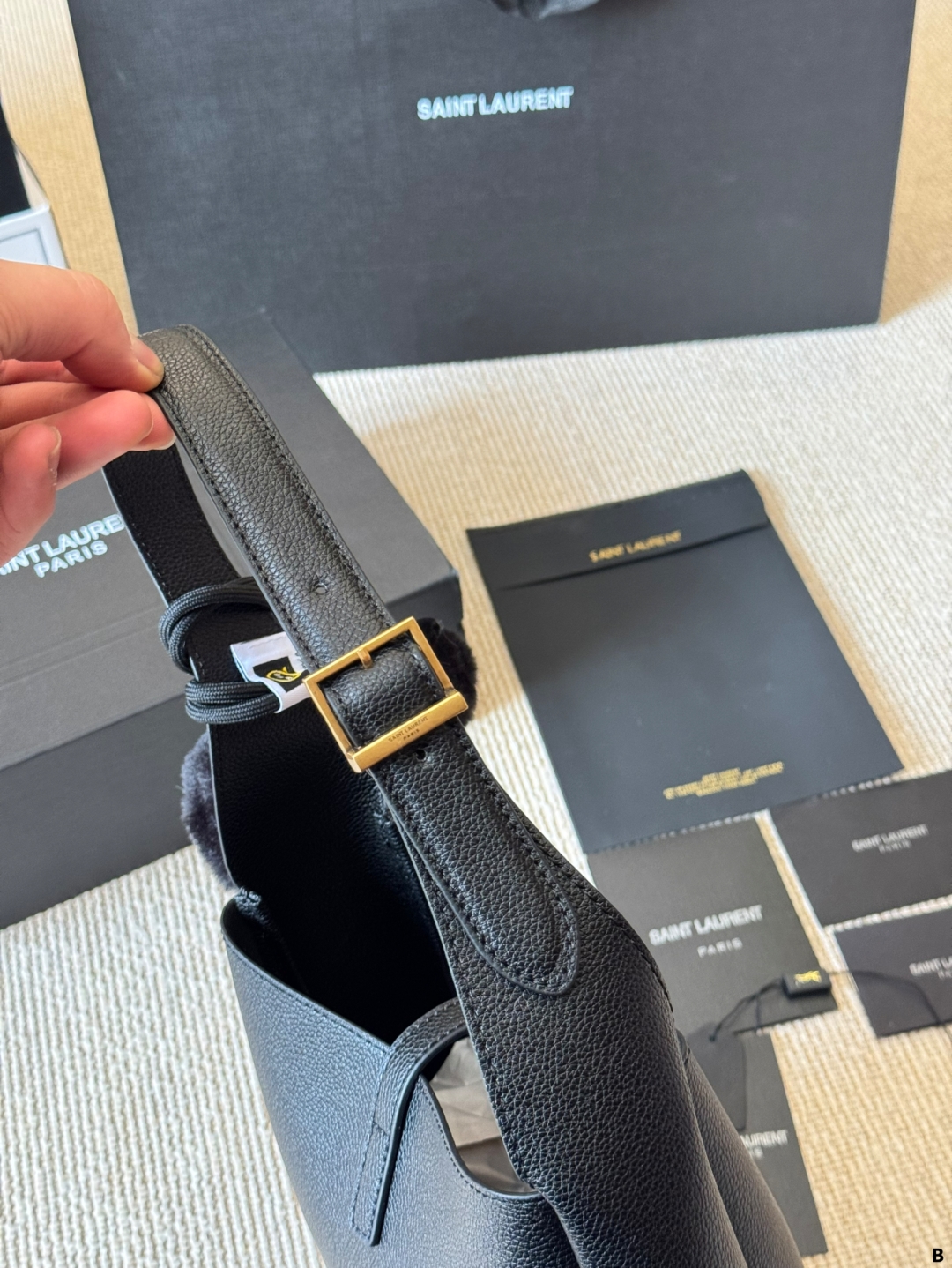 YSL Hobo underarm bucket bag