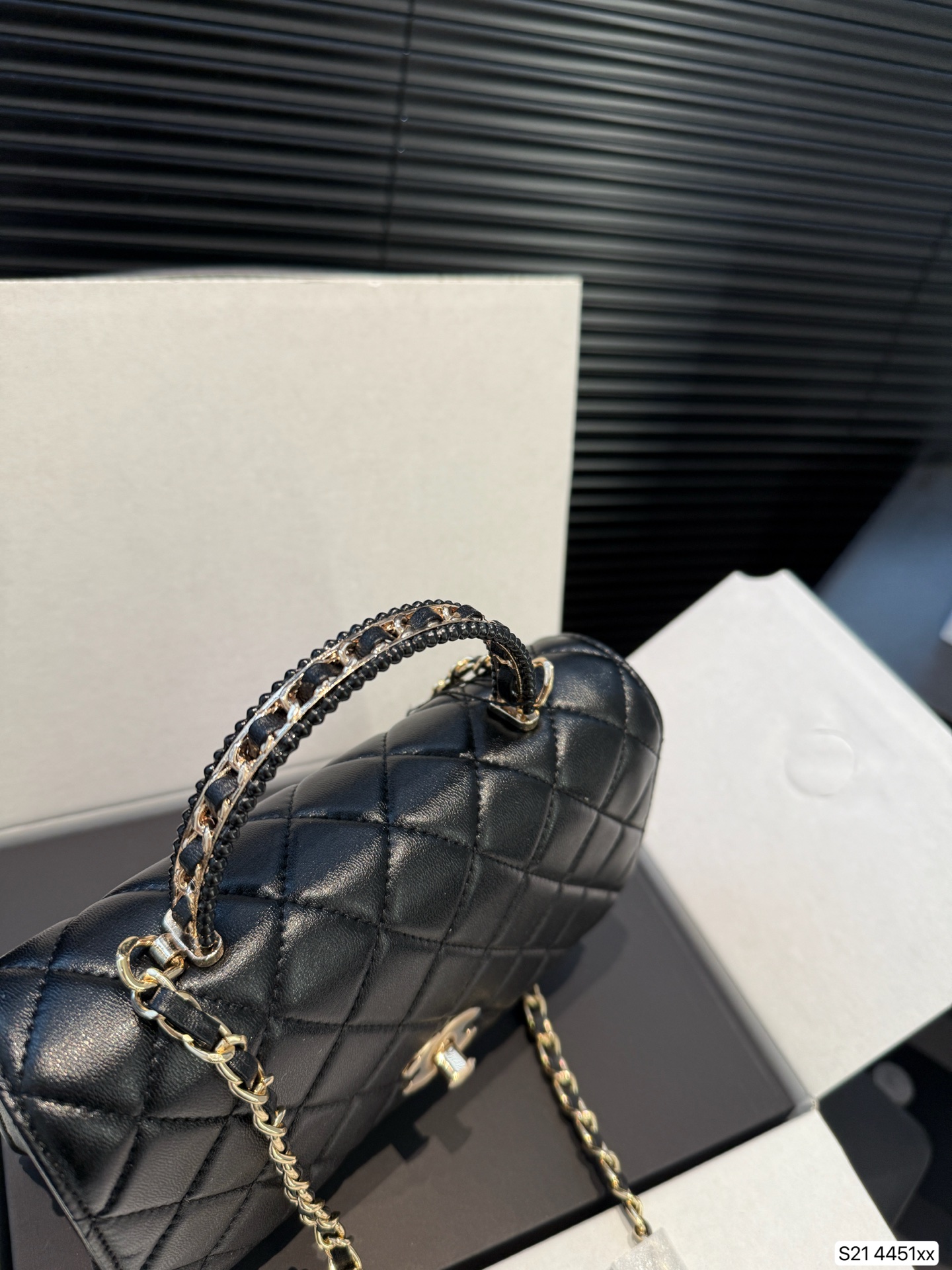 Chanel hand-held chain bag