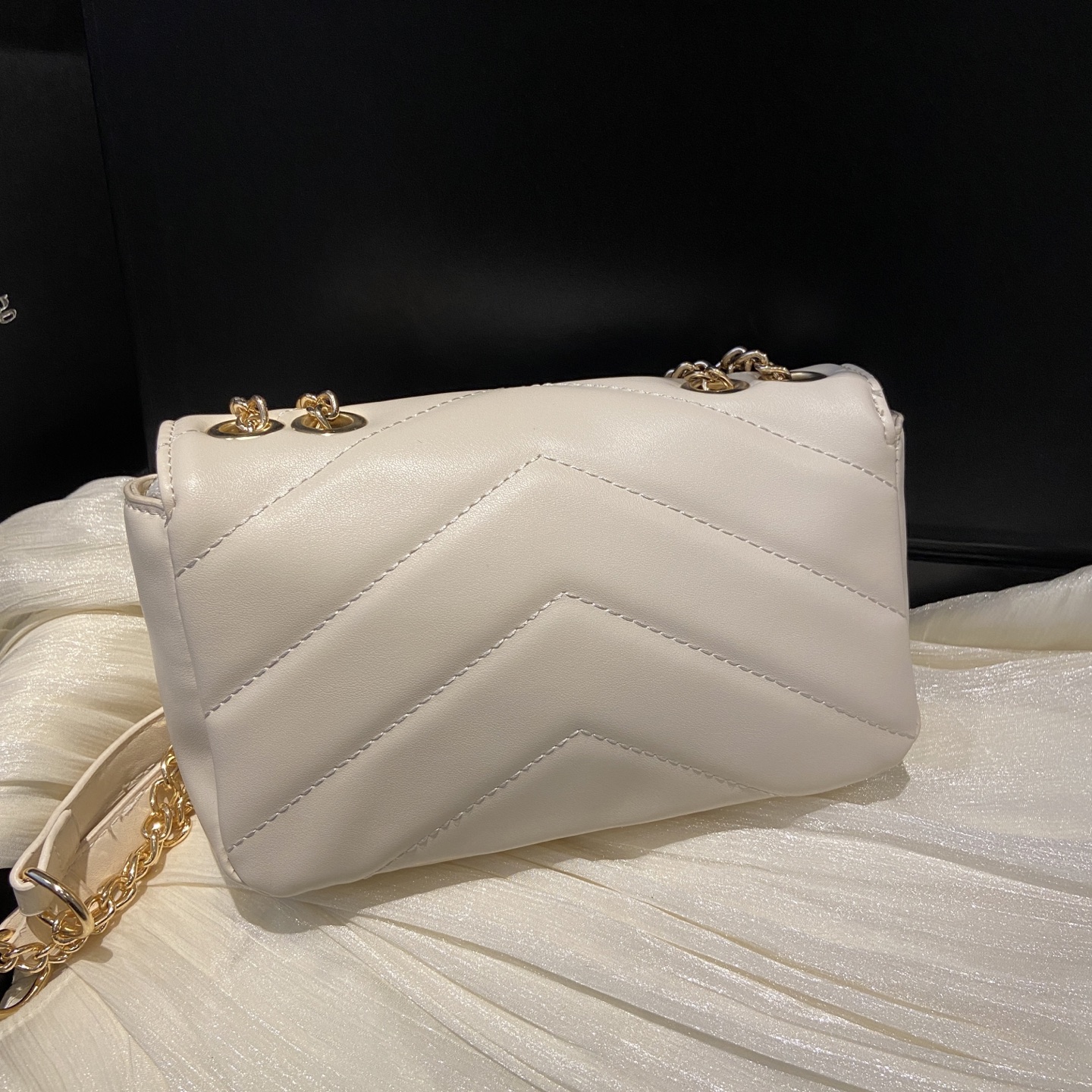 Saint Laurent small fragrance versatile chain shoulder crossbody women's armpit bag