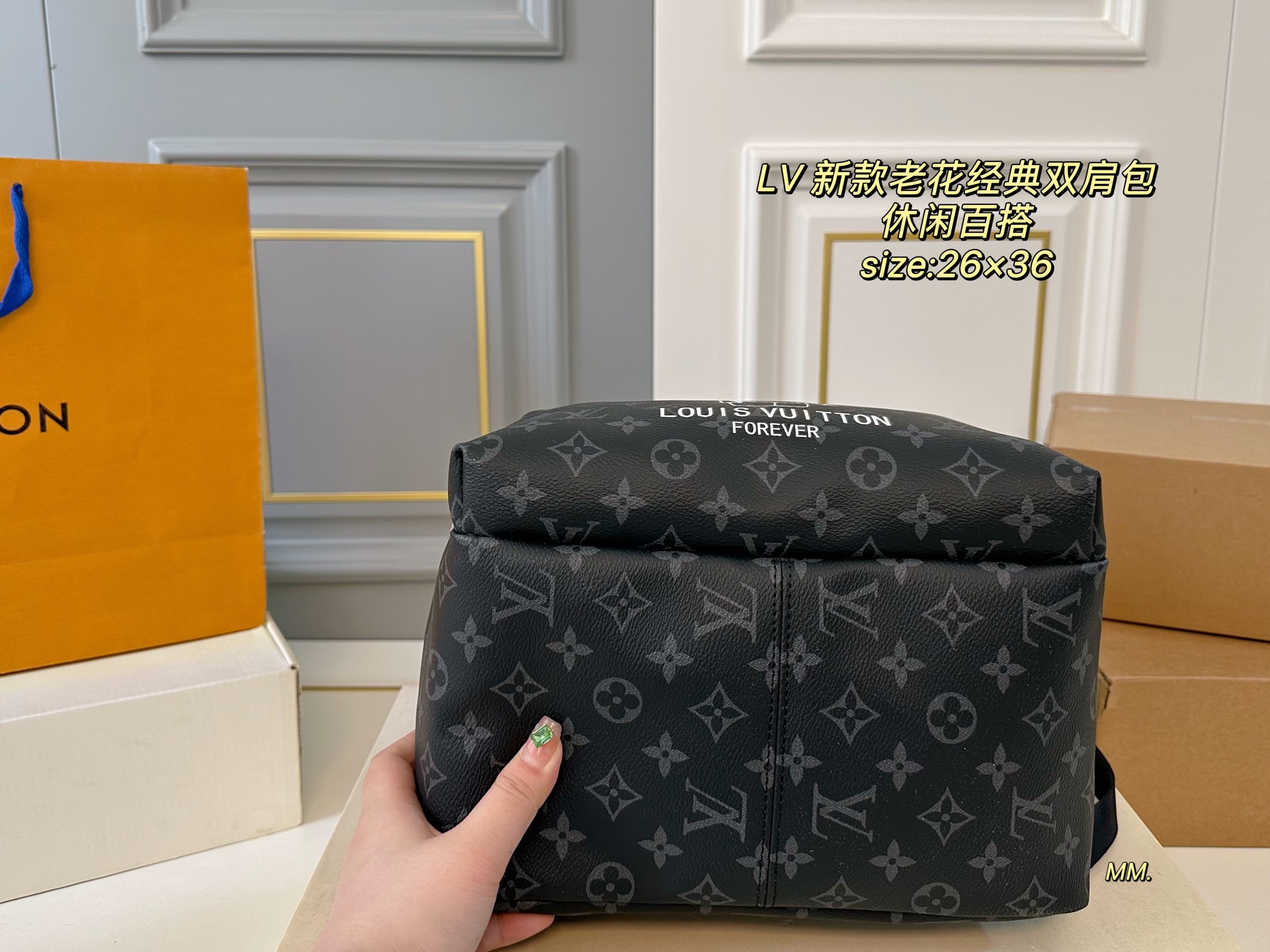 LV new classic backpack with monogram