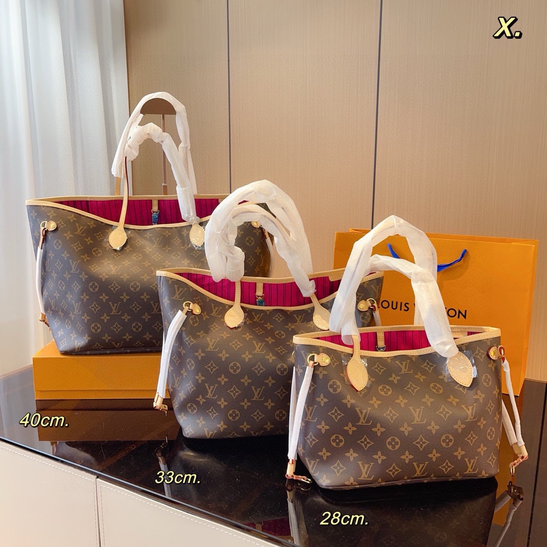 LV neverfull onthego bag