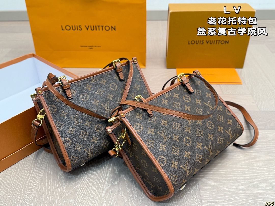 LV monogram tote bag
