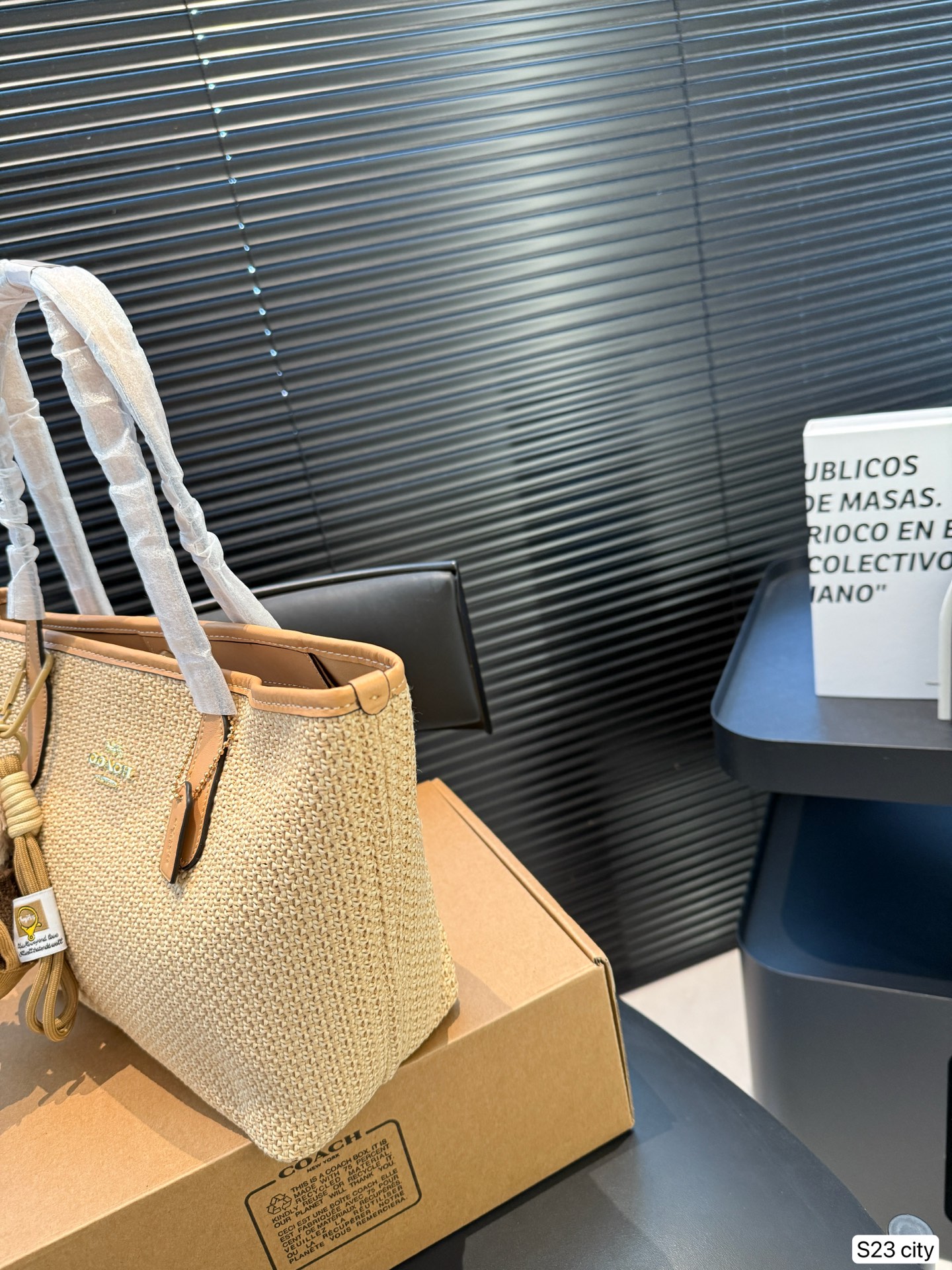 Coach Shopping Tote Bag