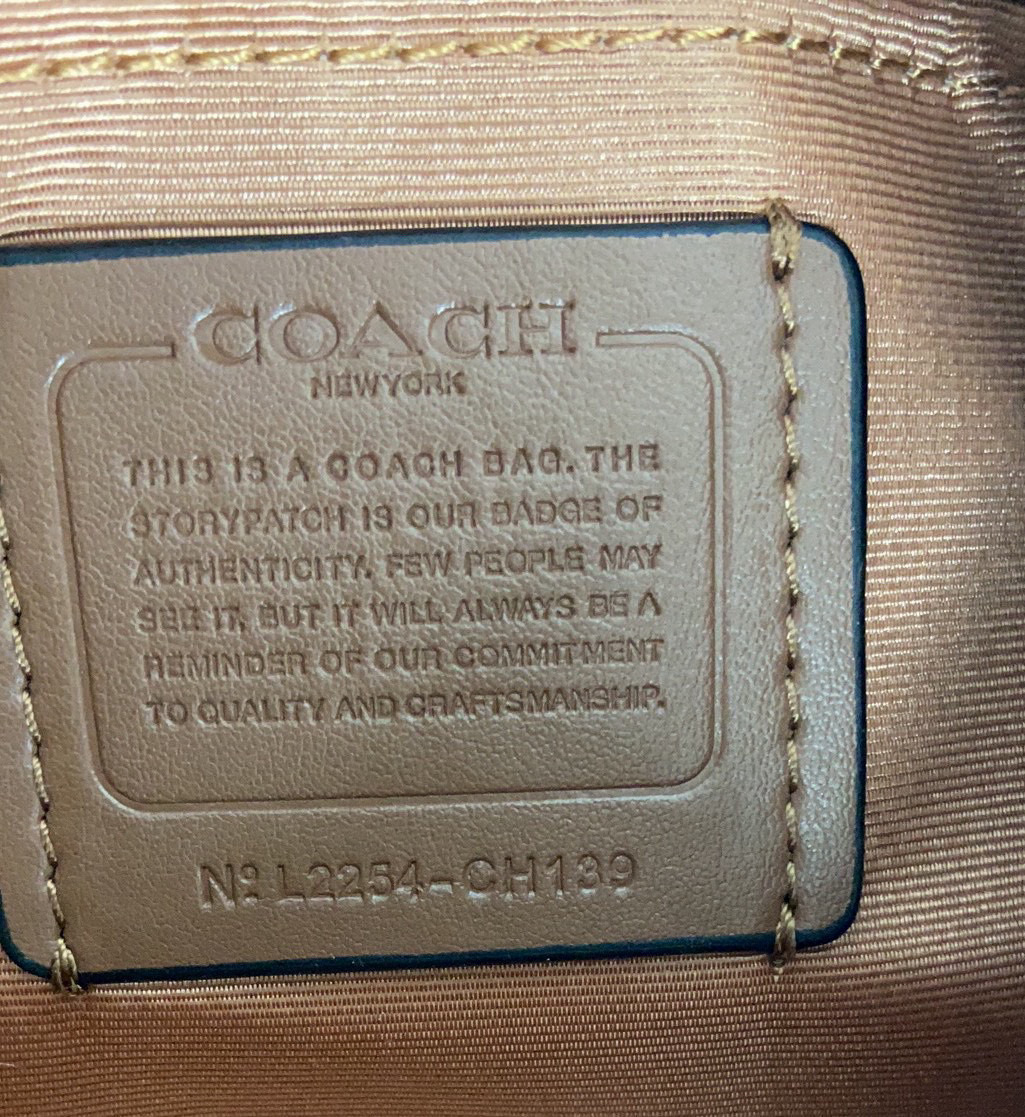 Coach underarm bag