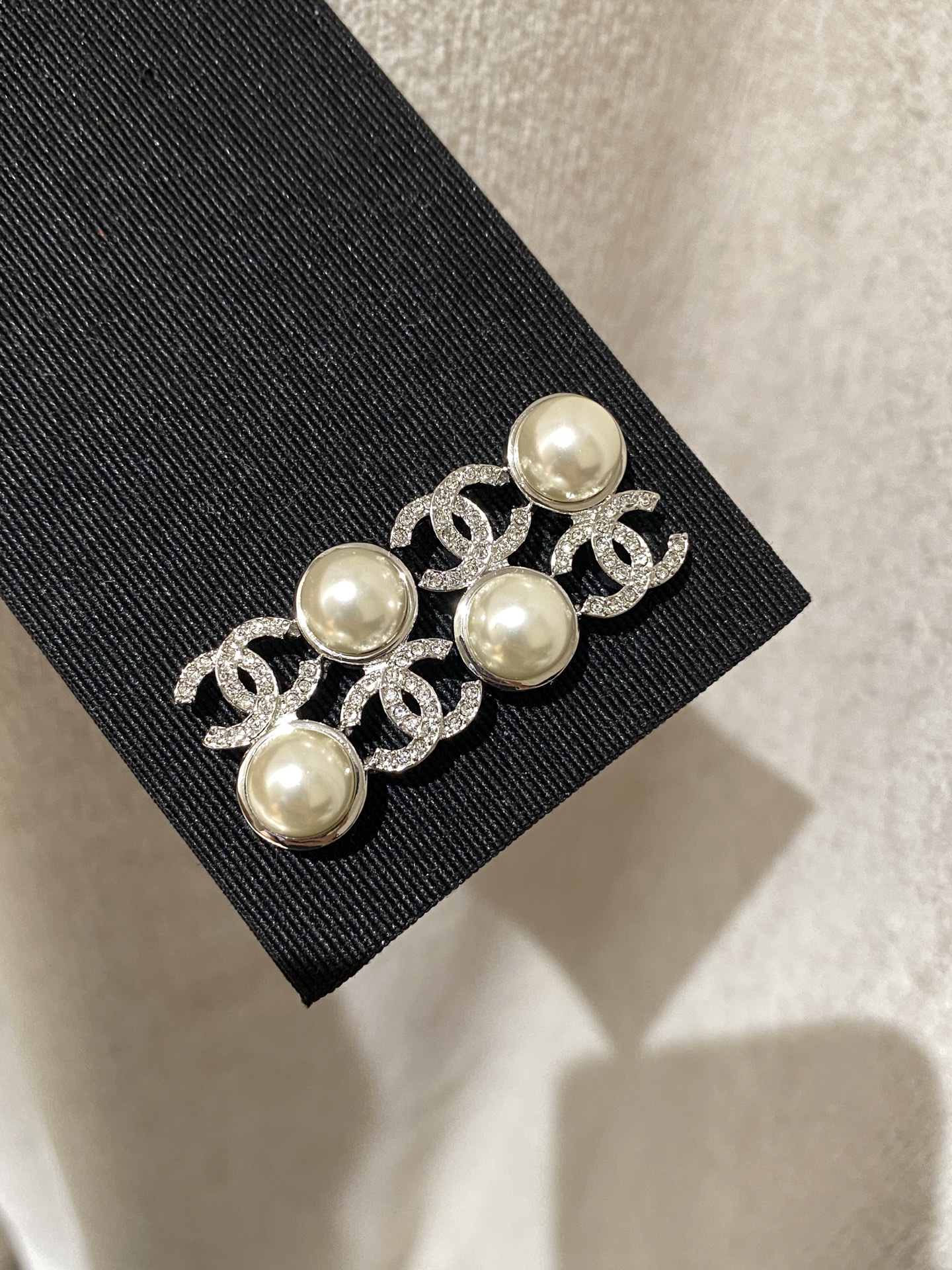 Chanel stud earrings