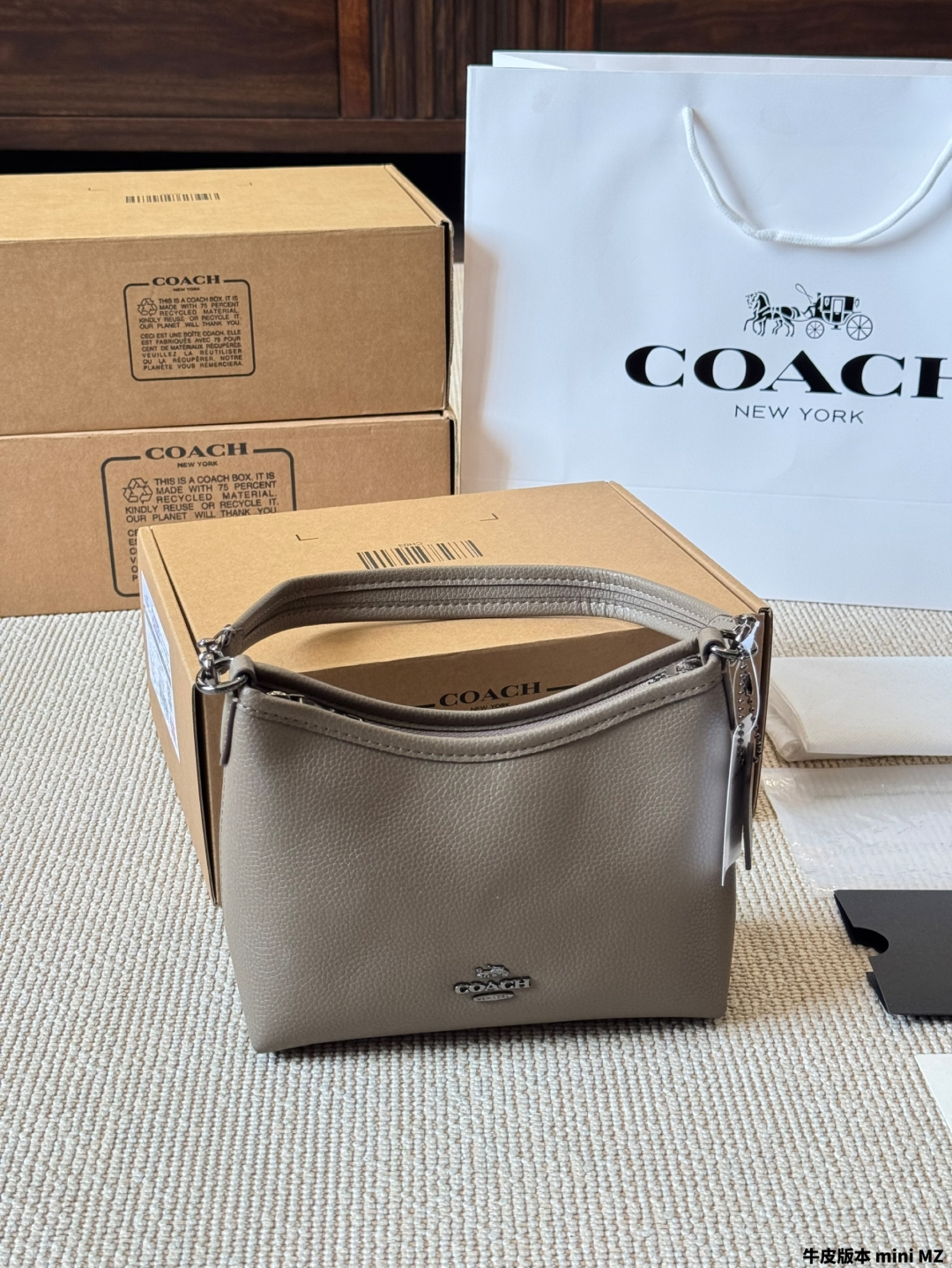 Coach's new laurel 19 hobo bag