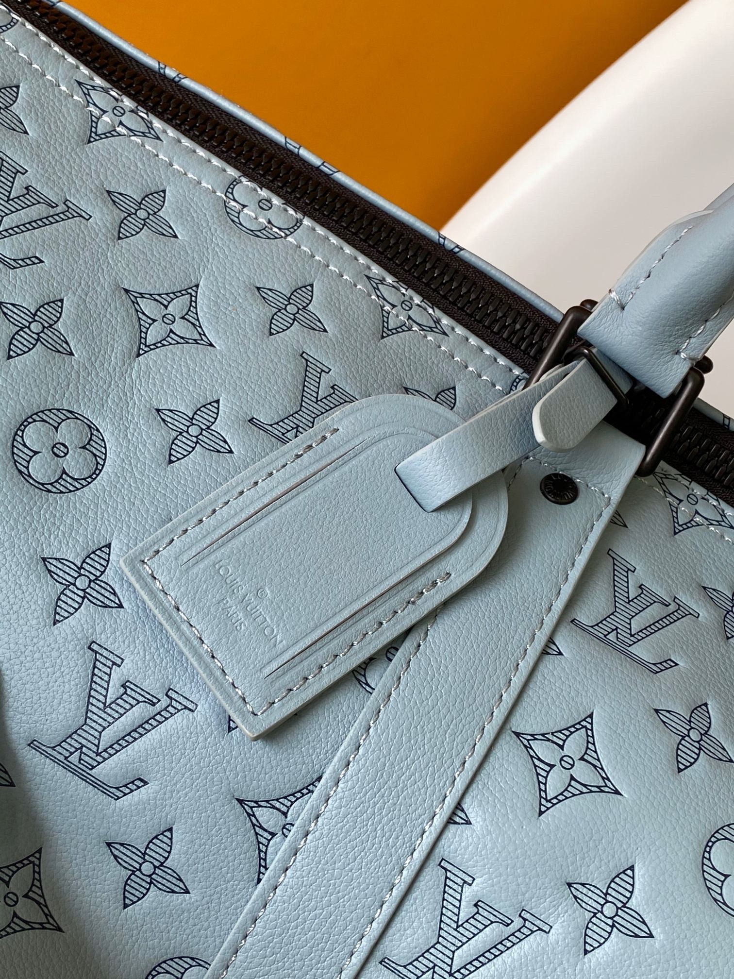 LV keell 50 monogram shadow leather bag