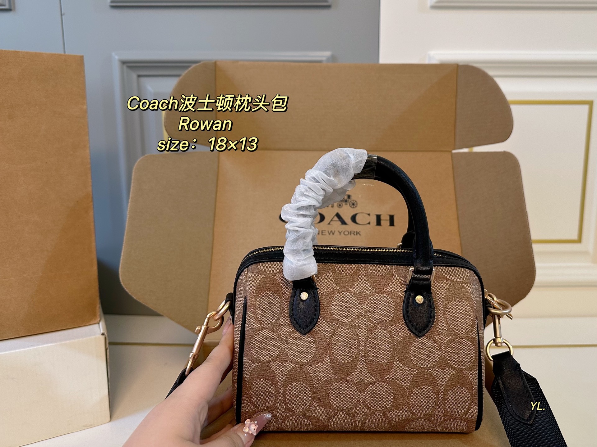 Coach's new Rowan Boston pillow bag