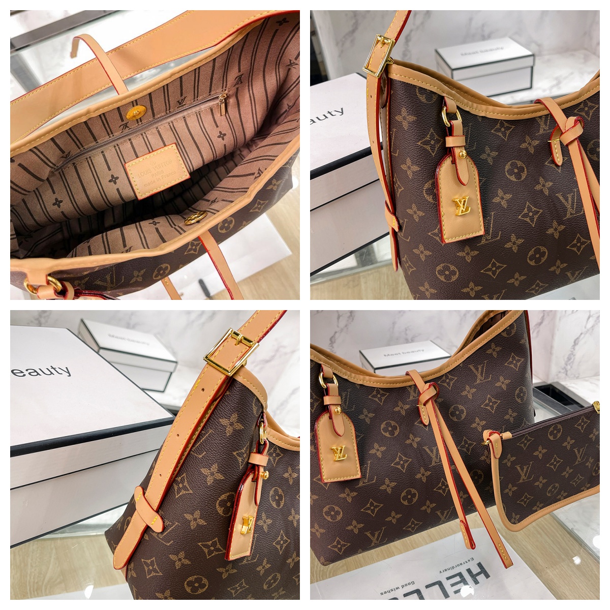LV presbyopic fashion classic shoulder bag