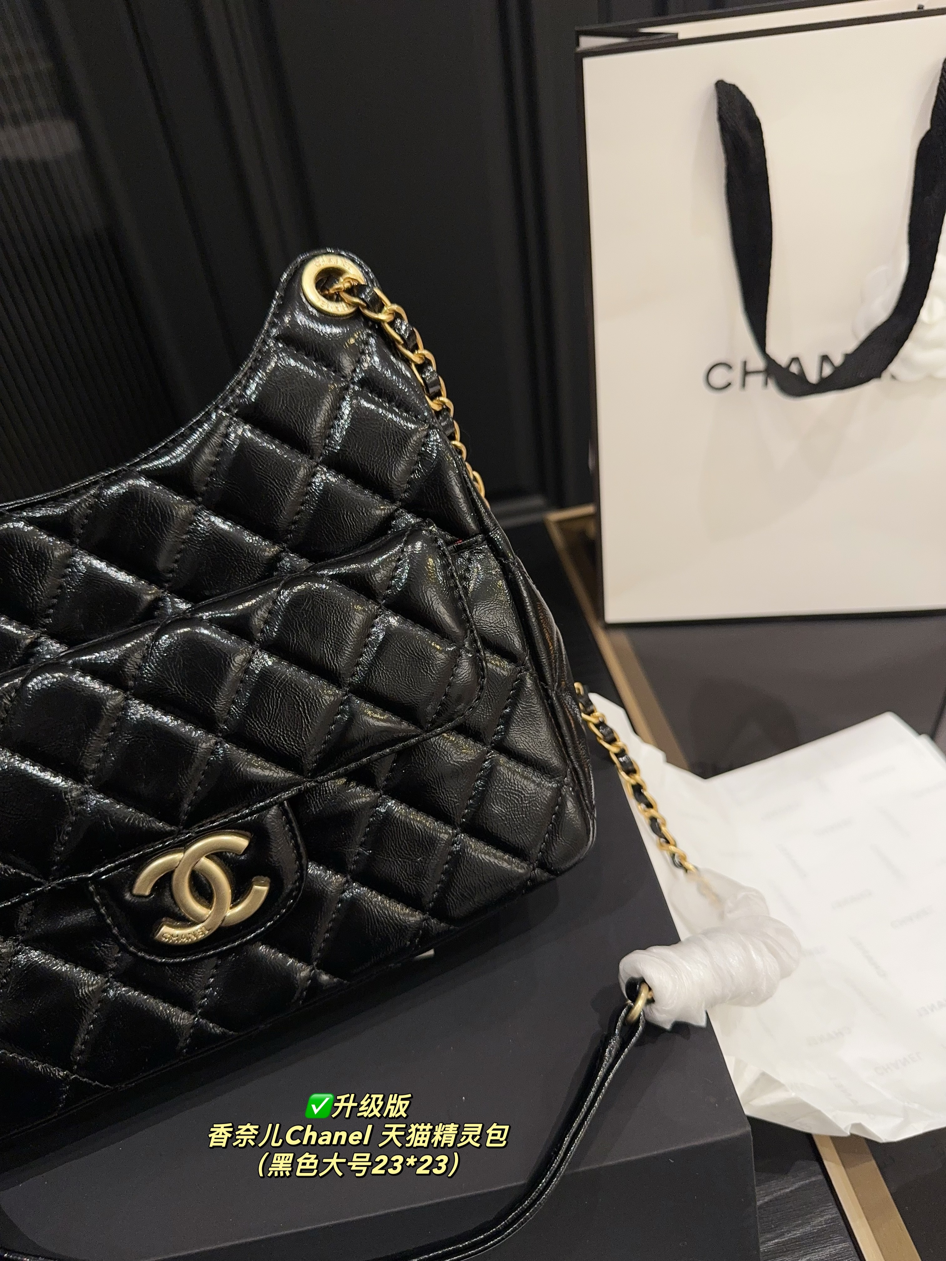 Chanel hobo bag