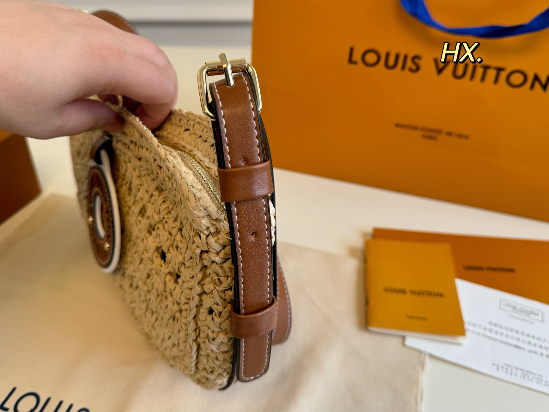 LV by the pool shoulder bag