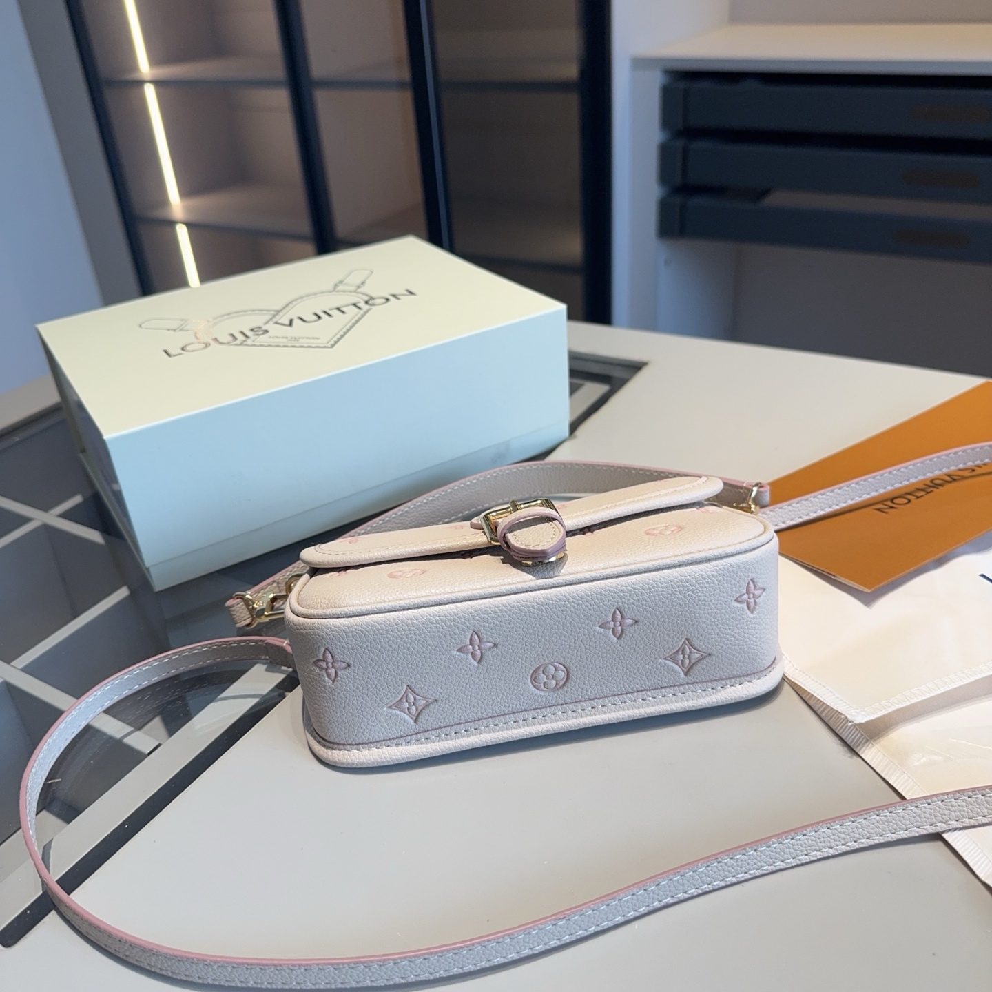 LV Diane Mini Baguette Bag