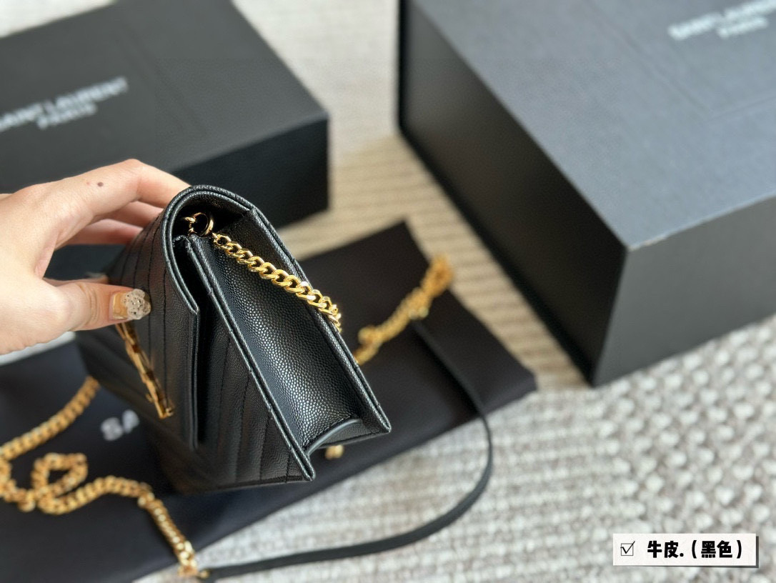 YSL Envelope Crossbody Underarm Bag