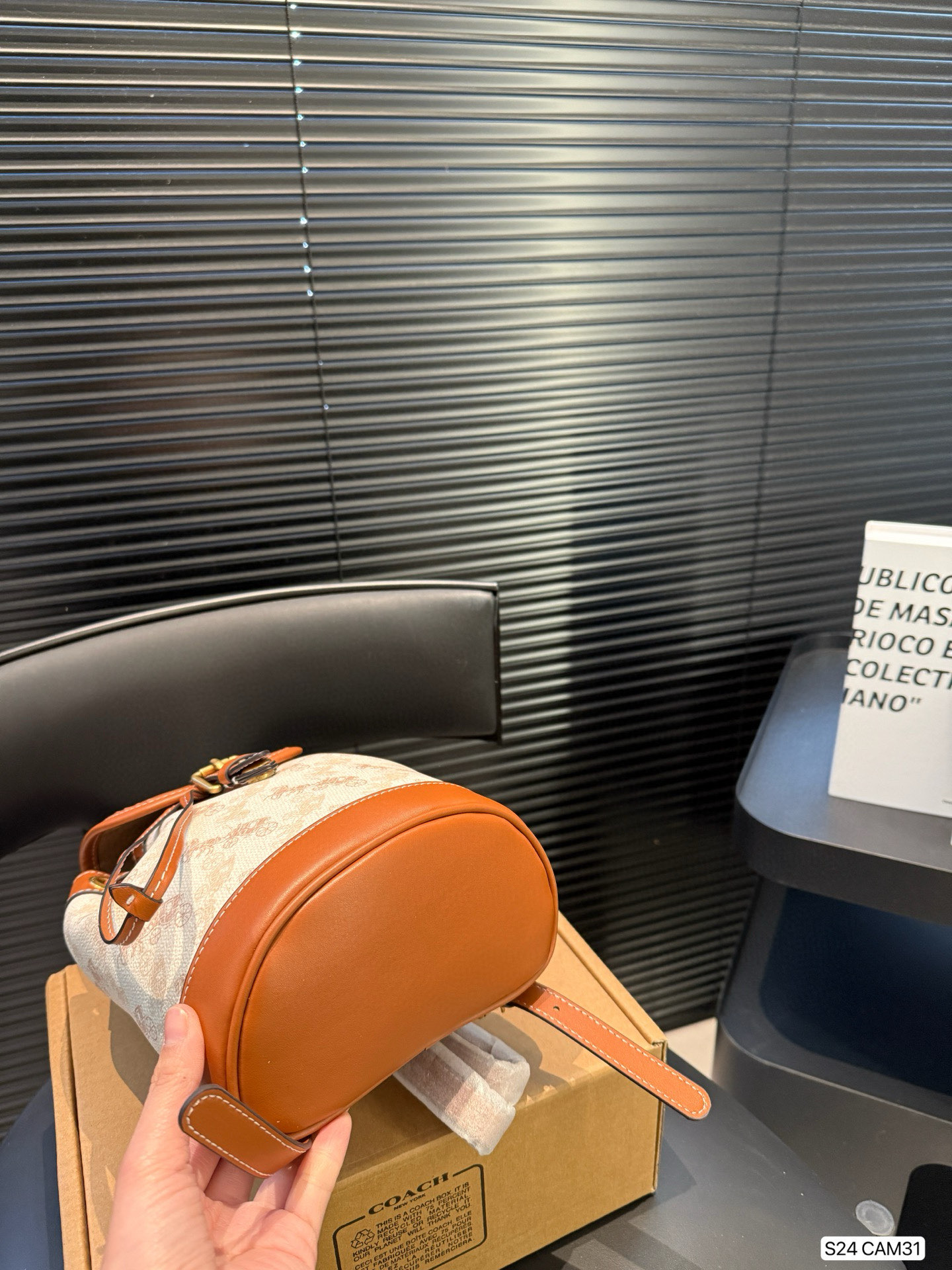 Coach's new backpack