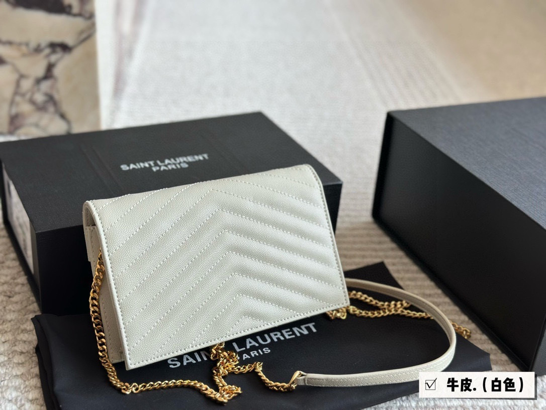 YSL Envelope Crossbody Underarm Bag