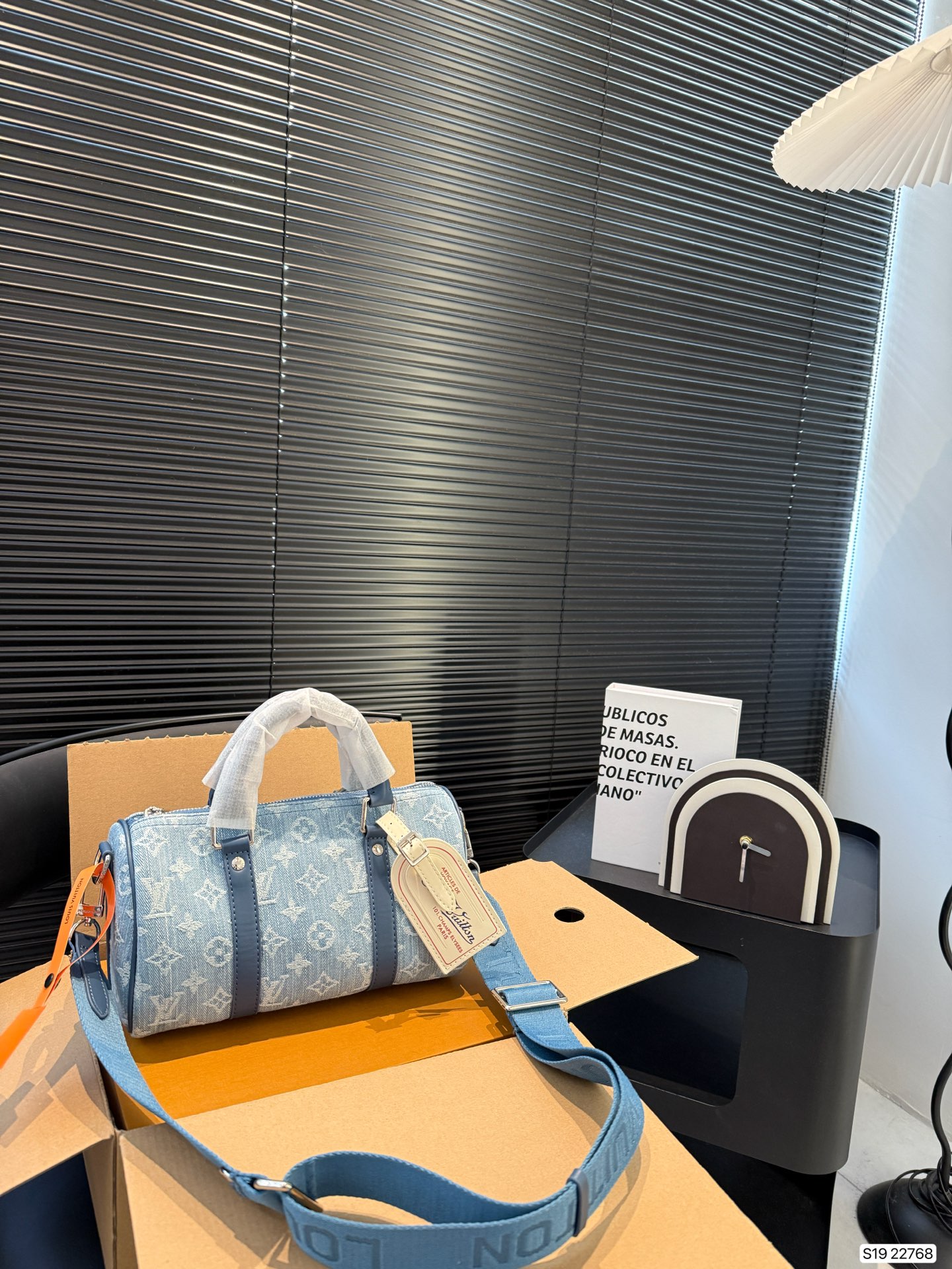 LV denim pillow bag spring and summer show series