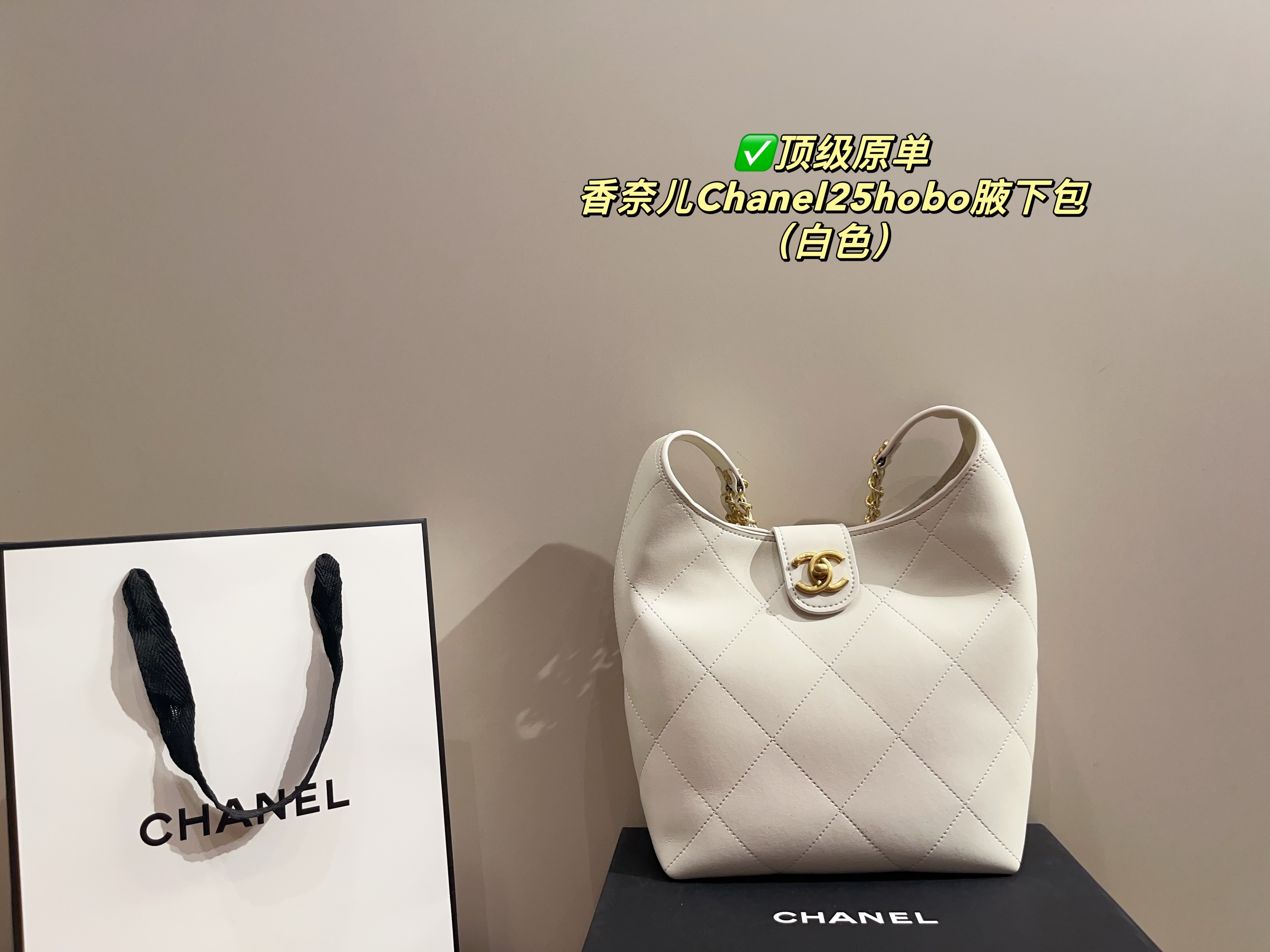 Chanel 25 hobo underarm bag