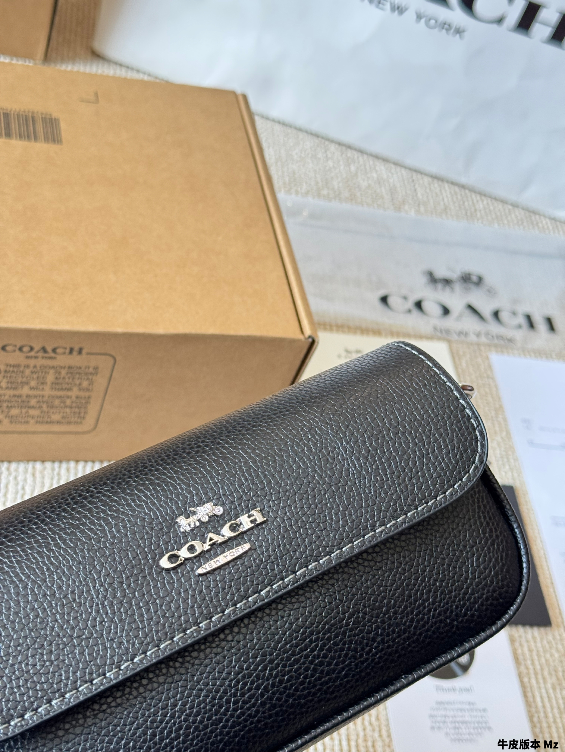 Coach's new Hailey baguette envelope bag