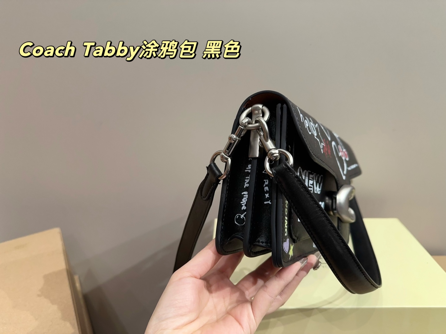 Coach tabby Graffiti bag shoulder crossbody bag