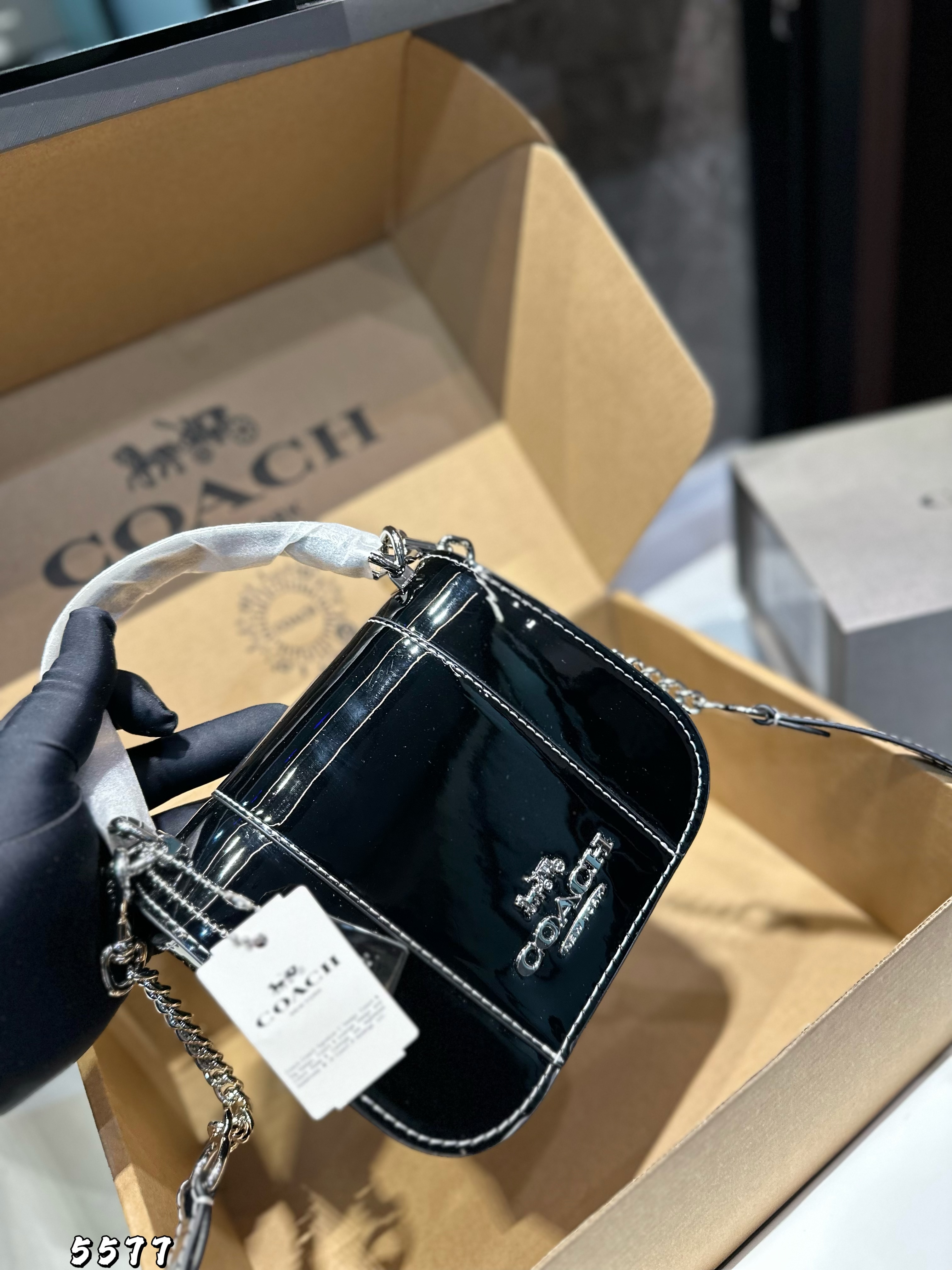 COACH Bryn series hand bill shoulder crossbody bag