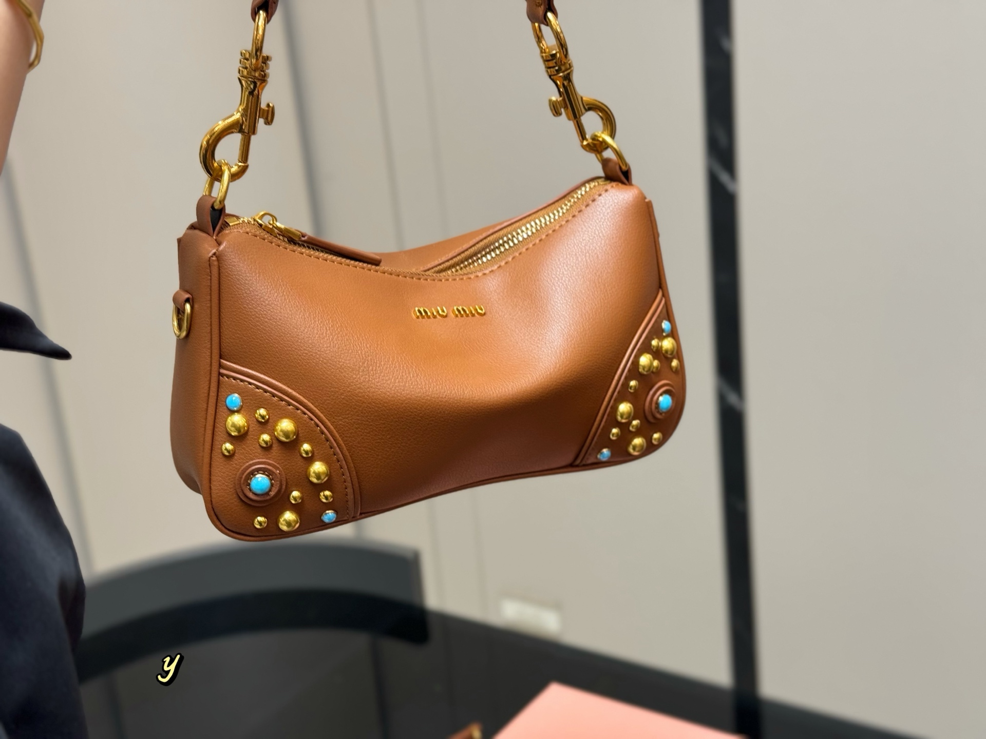 MIUMIU baguette shoulder bag
