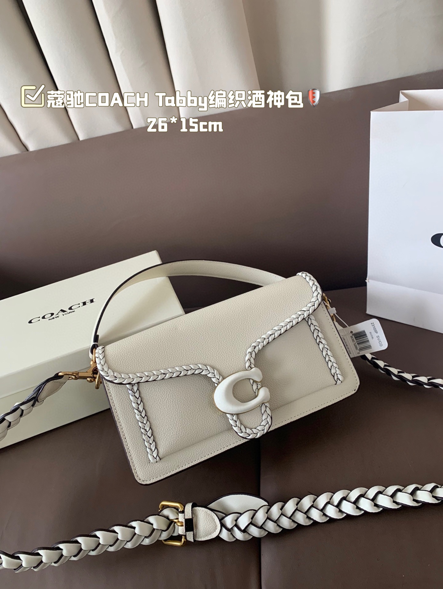 COACH Tabby braided Dionysus bags