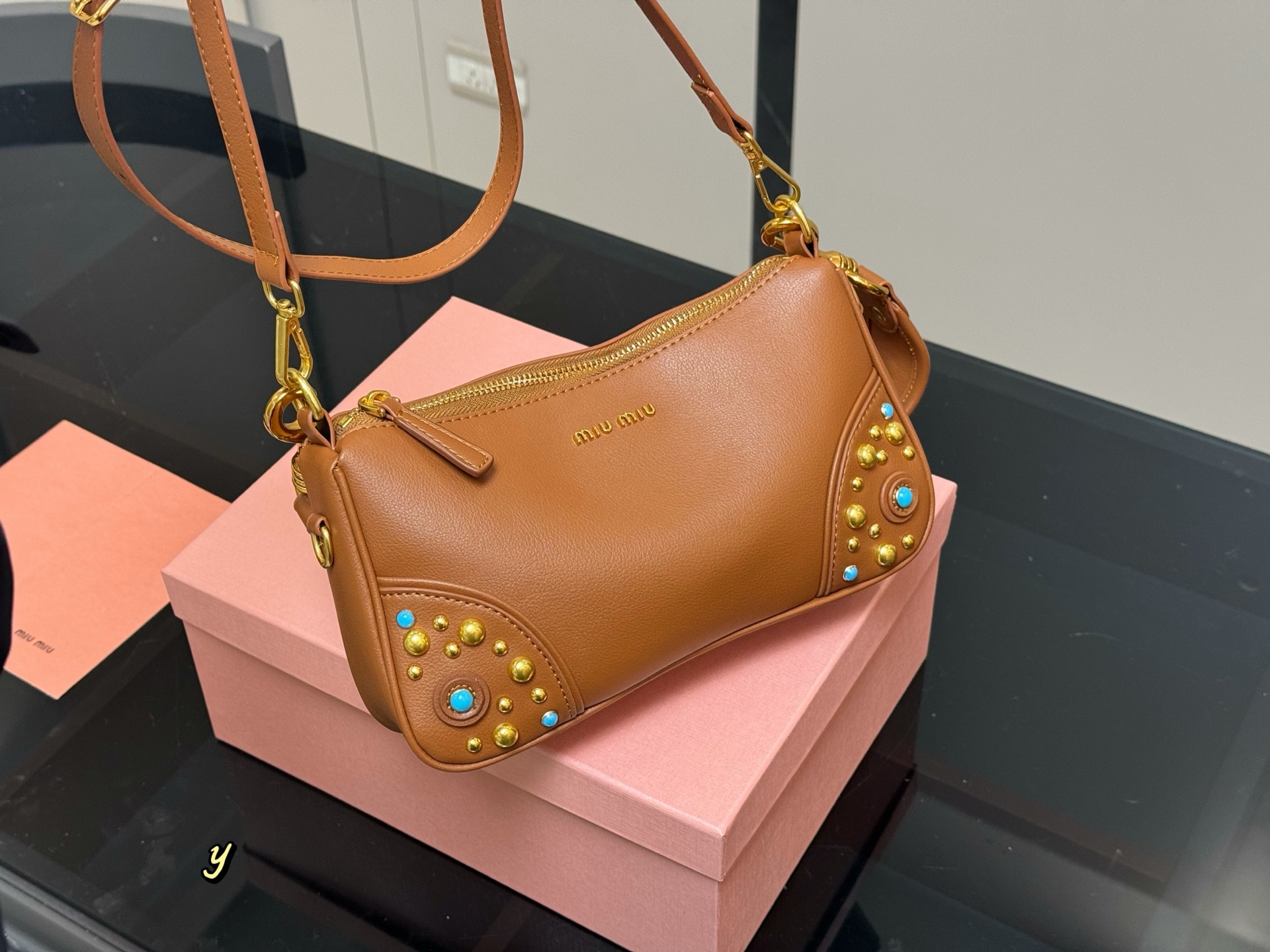 MIUMIU baguette shoulder bag