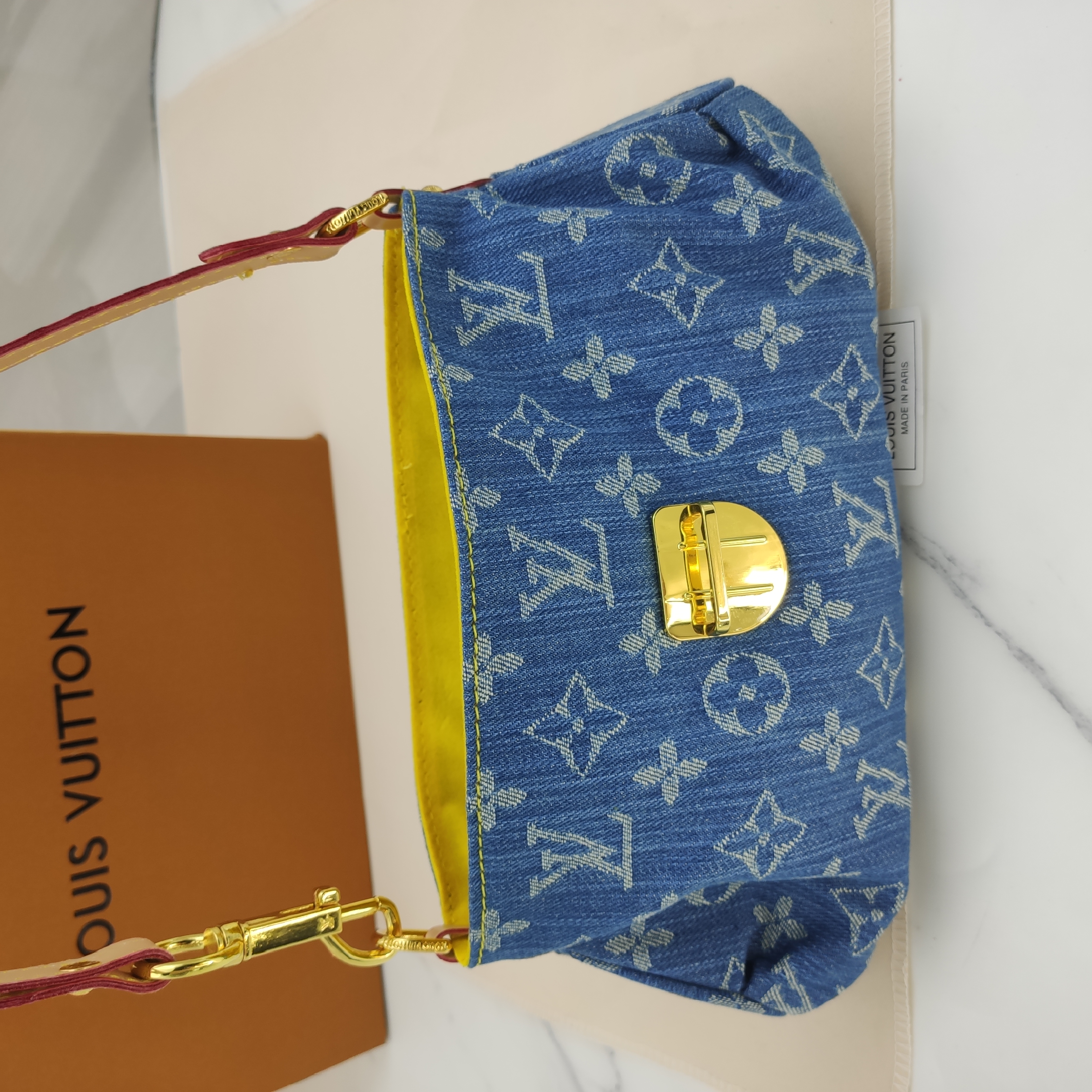 LV mini pretty Cowboy bag blue