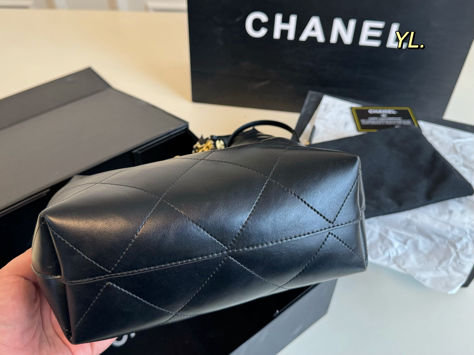 Chanel 25p hobo hippie bag