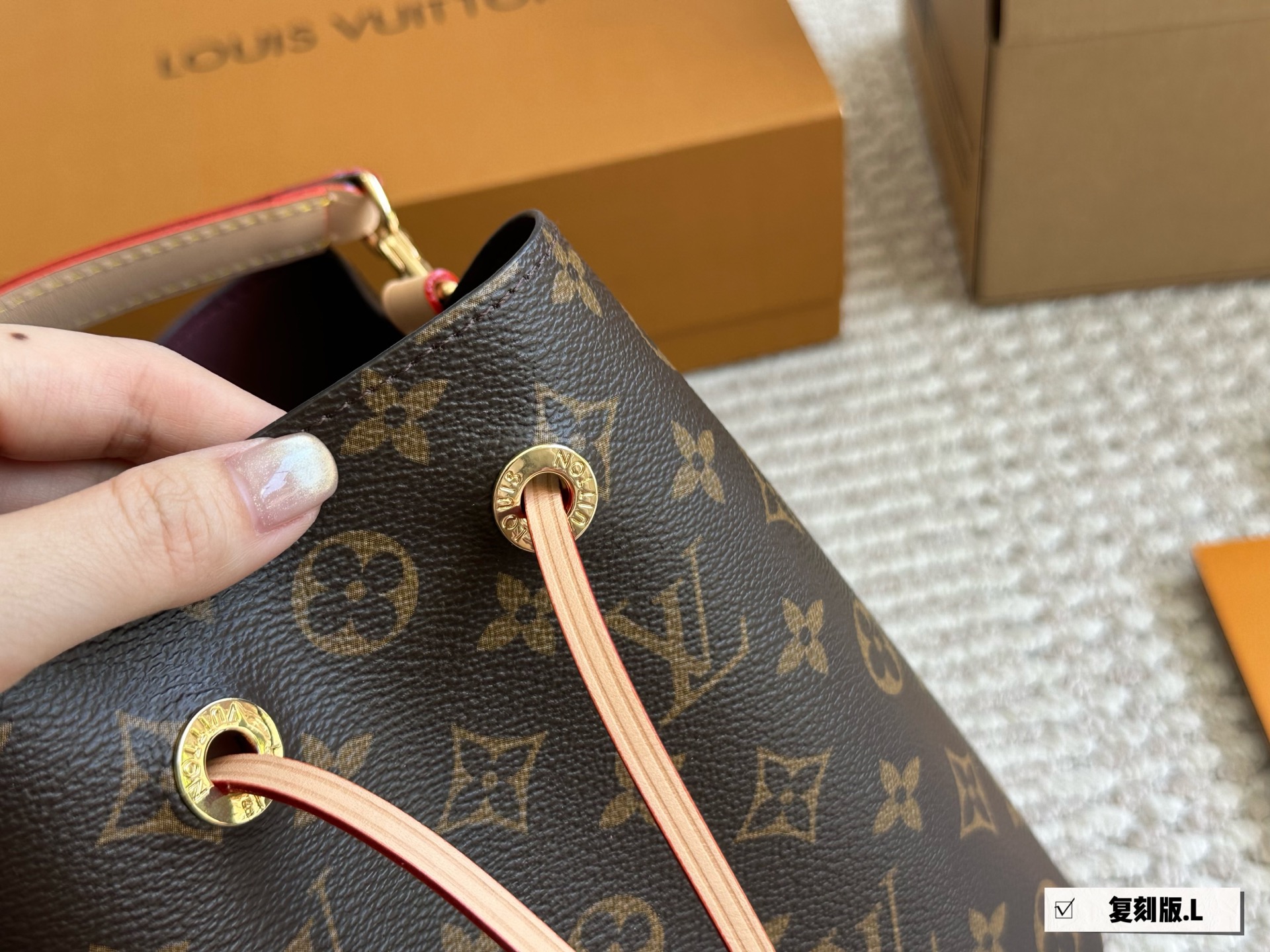 LV speedy nano t shoulder bag