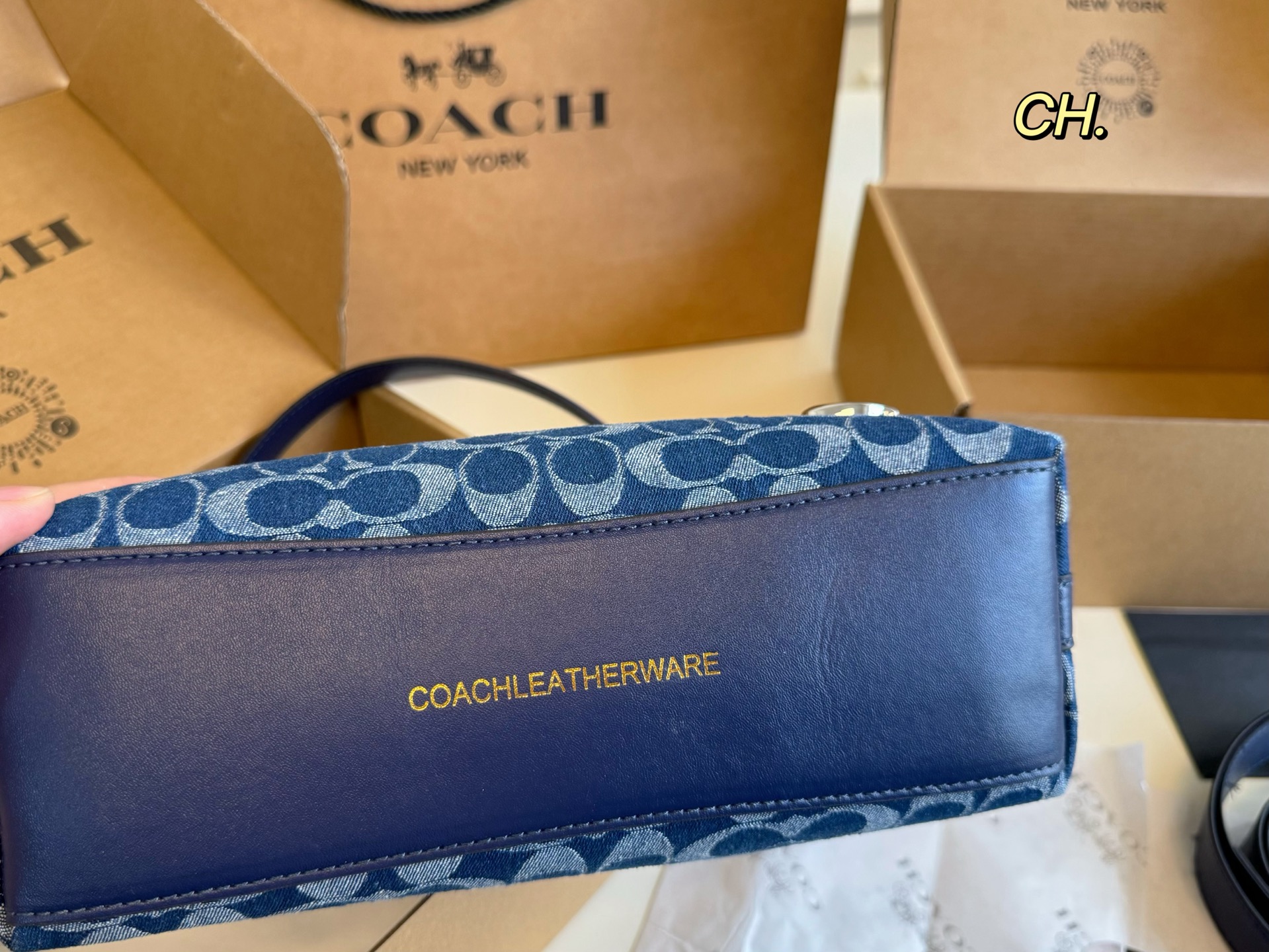 COACH juliet chain underarm bag