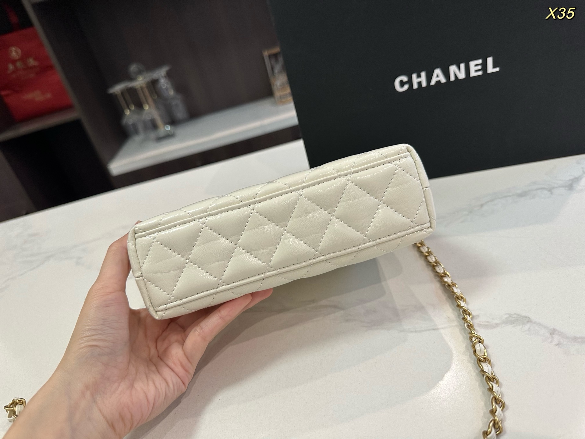 Chanel 23k new kelly bag