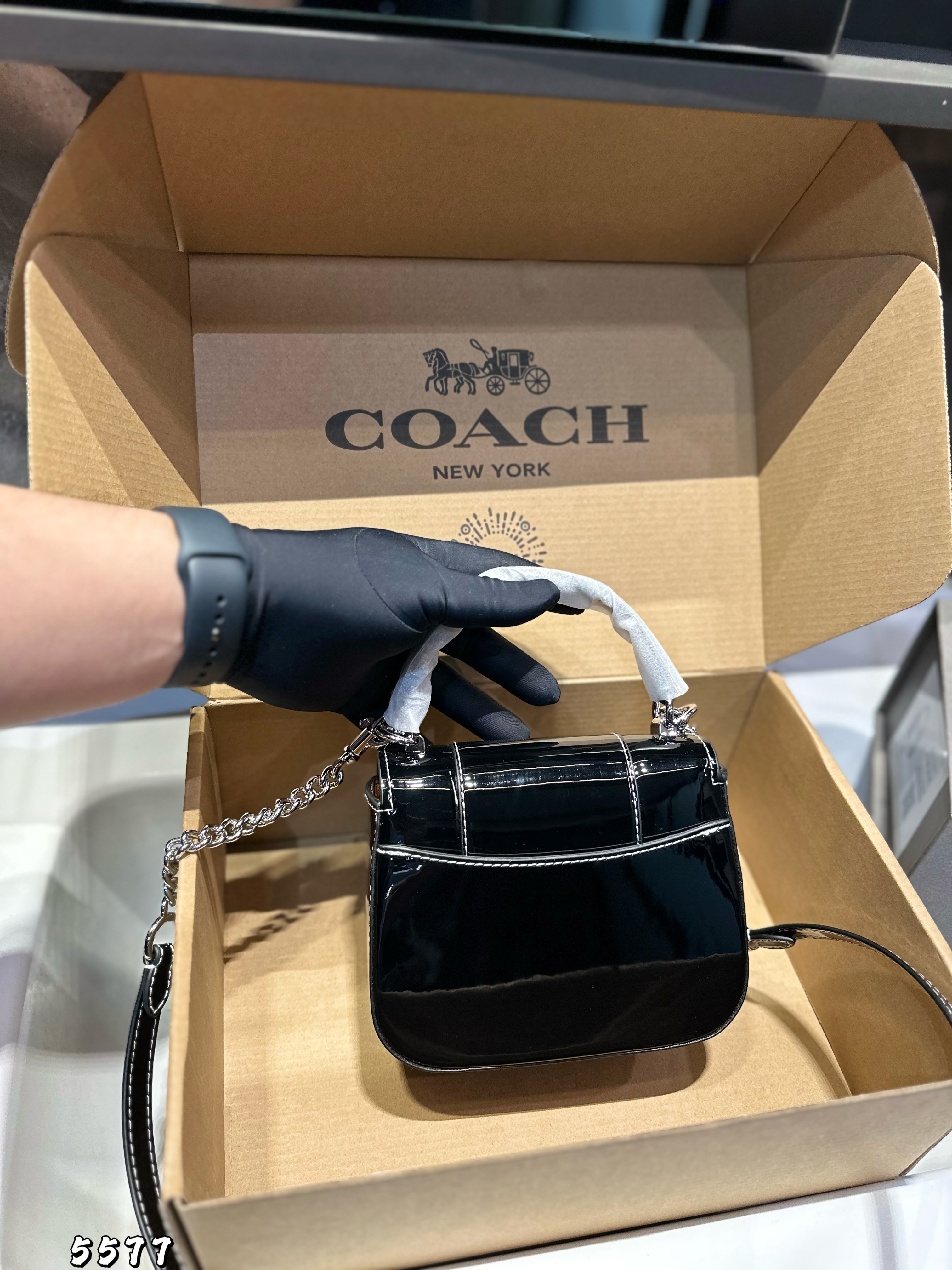 COACH Bryn series hand bill shoulder crossbody bag