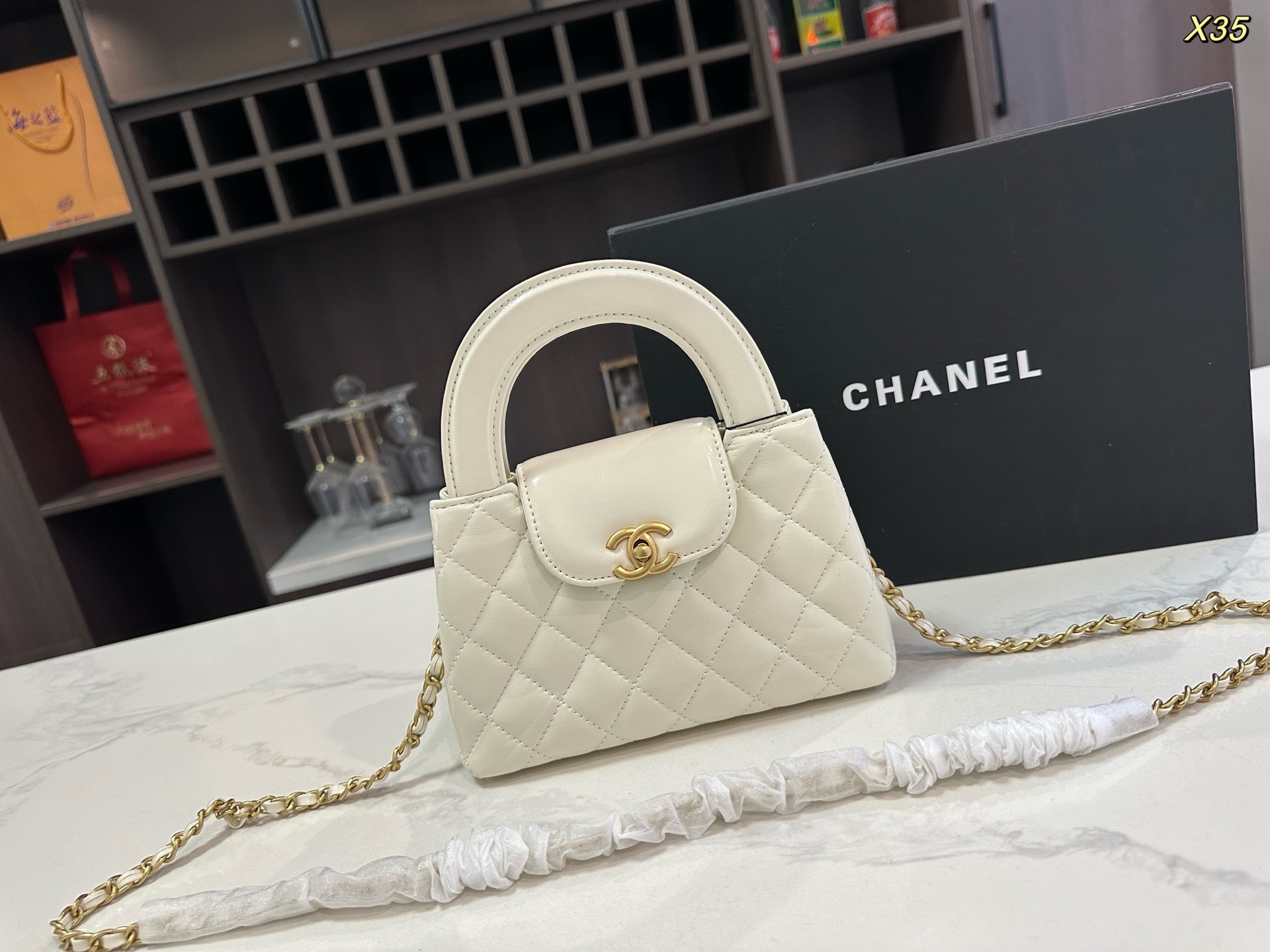 Chanel 23k new kelly bag
