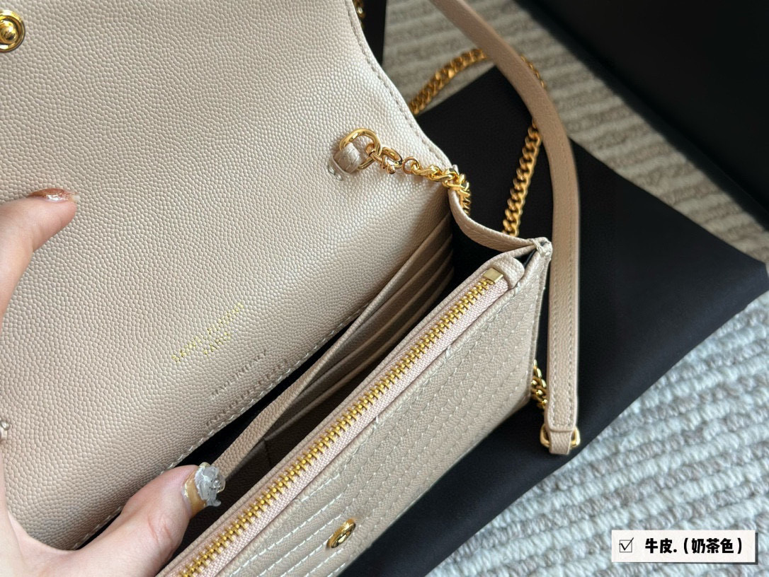 YSL Envelope Crossbody Underarm Bag