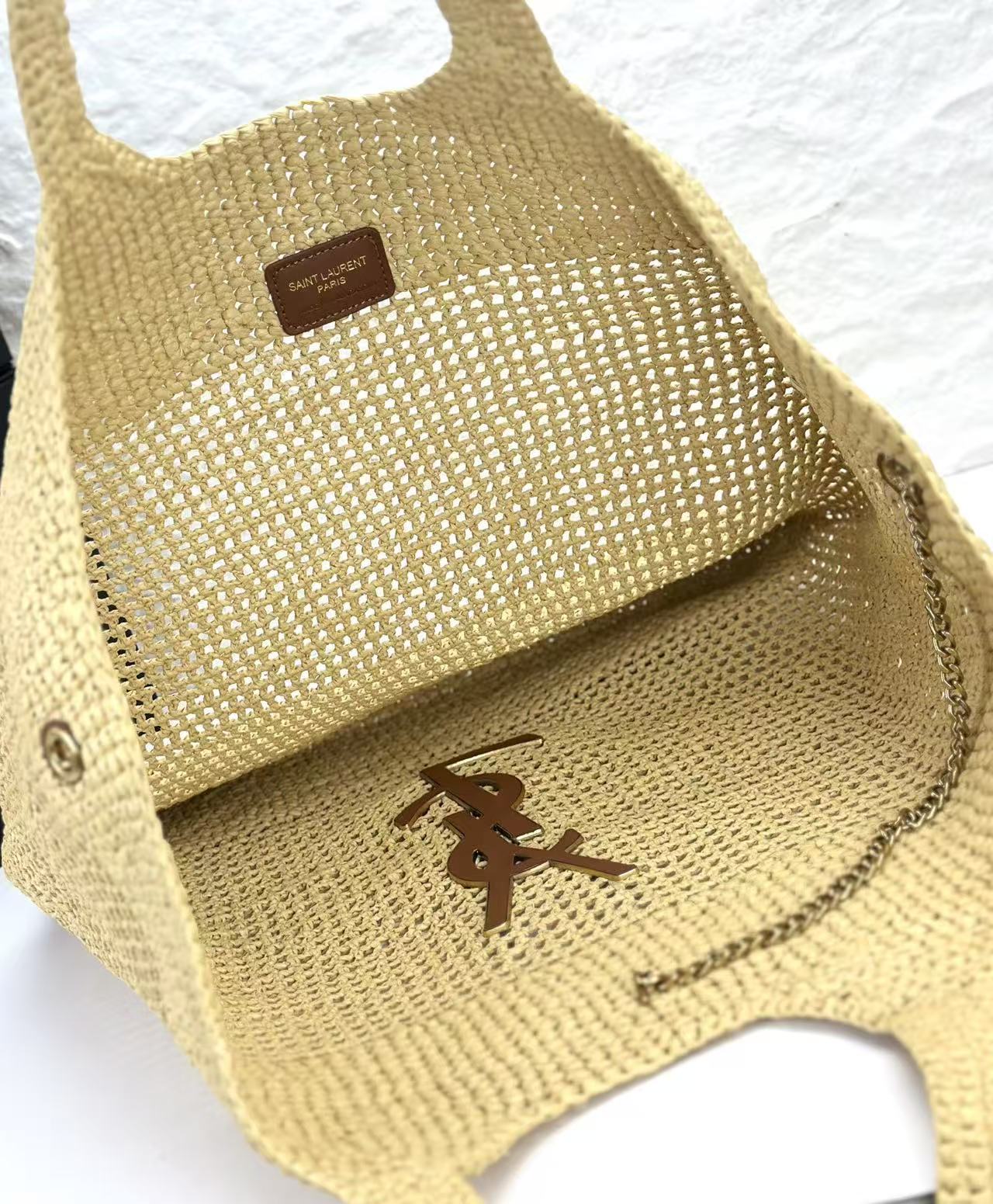 YSL straw bags are of high quality