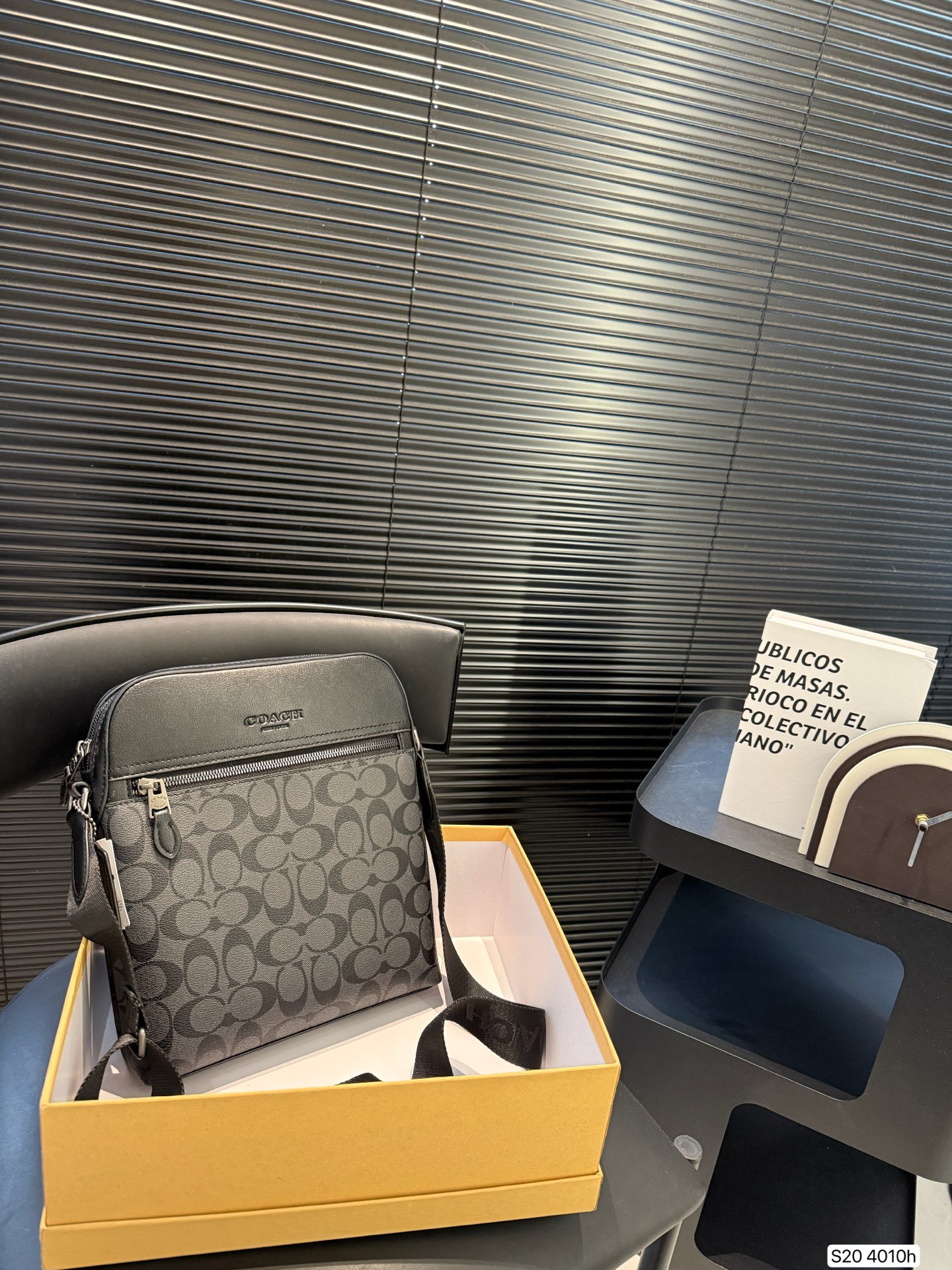 Coach men's shoulder crossbody bag