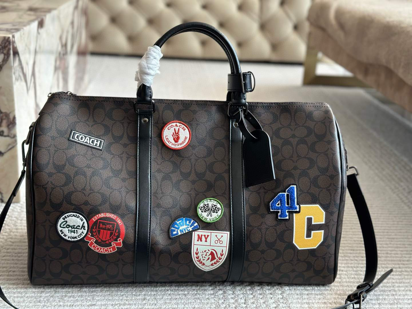 Coach Travel Gym Bag