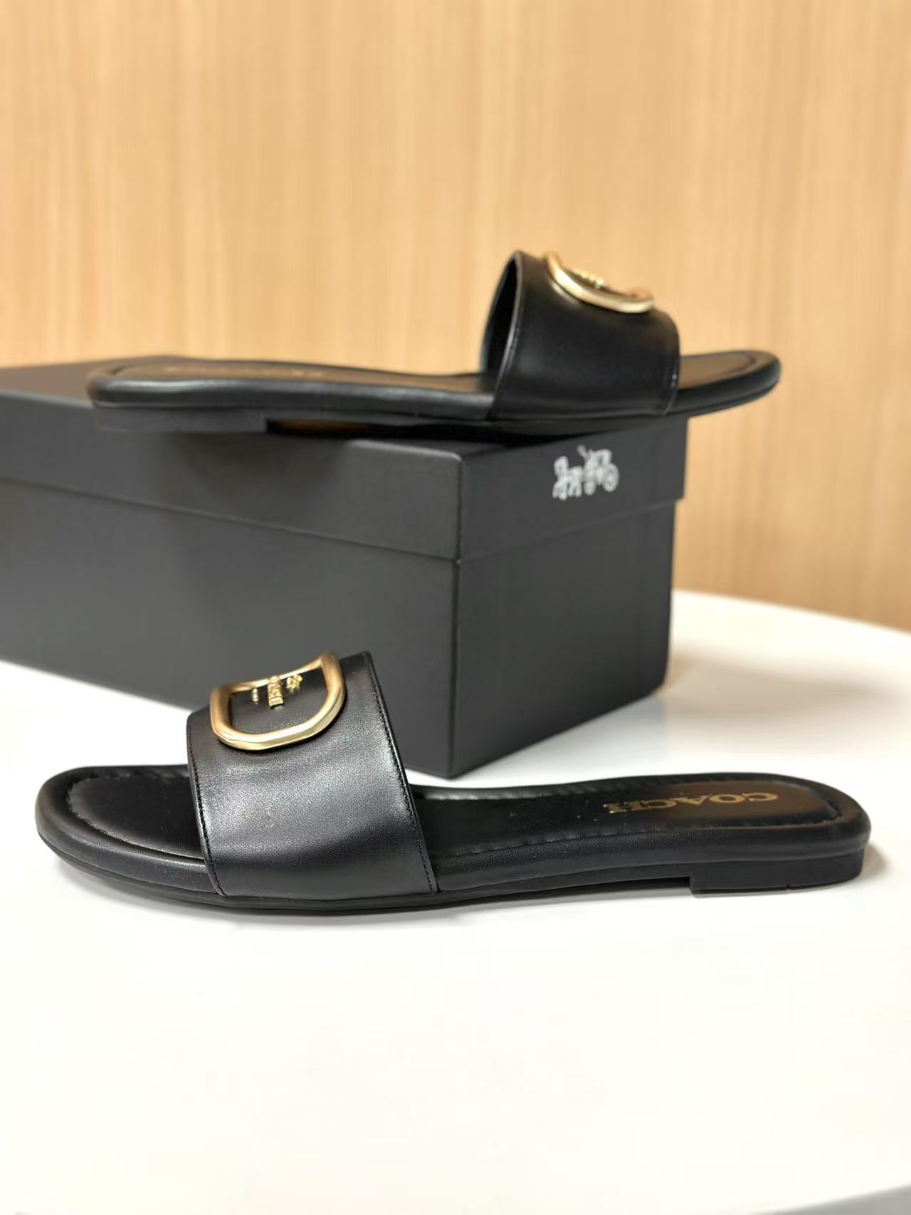 COACH slippers