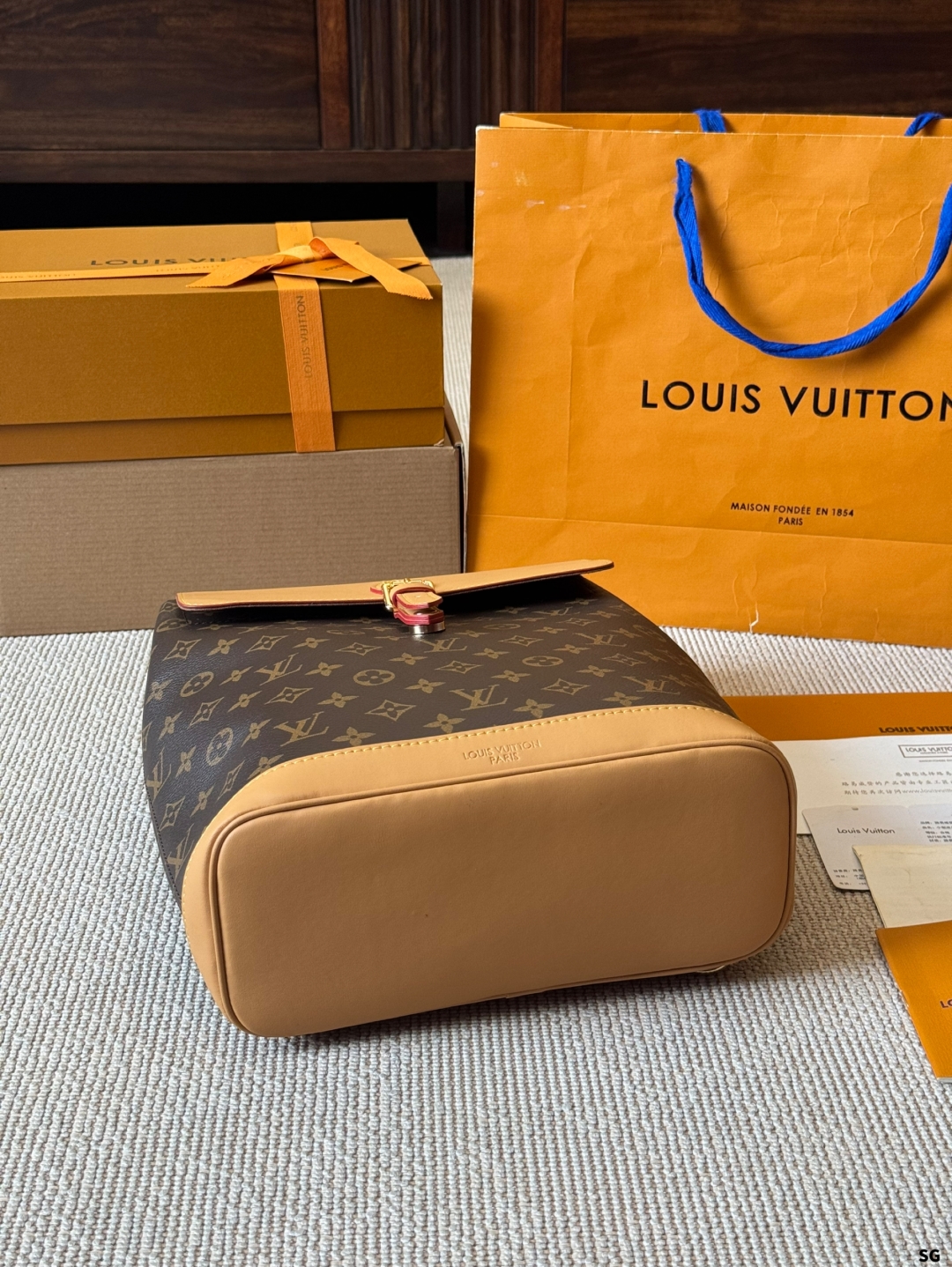 LV soho fashion backpack