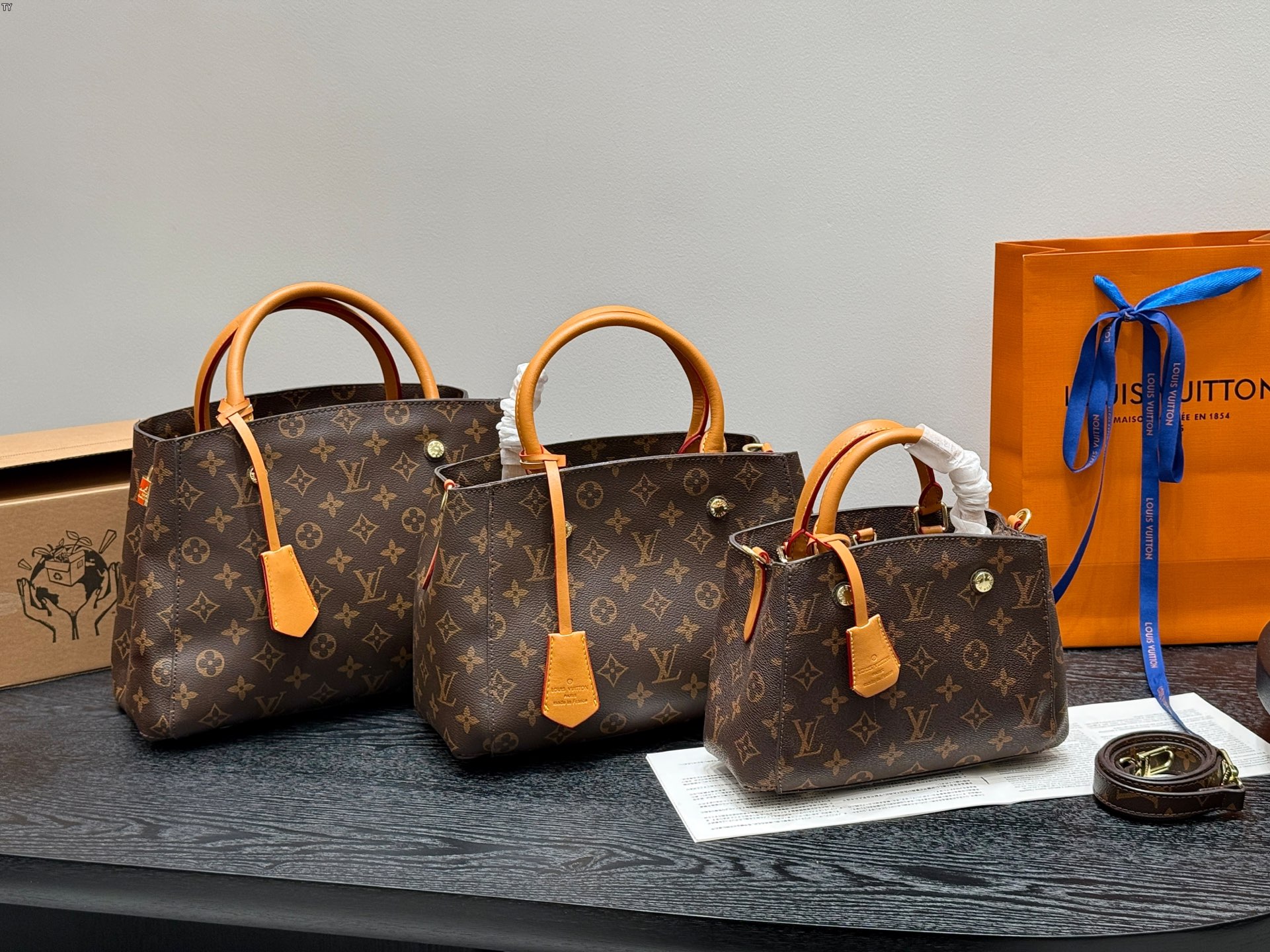 LV monogram Montaigne bb handbag